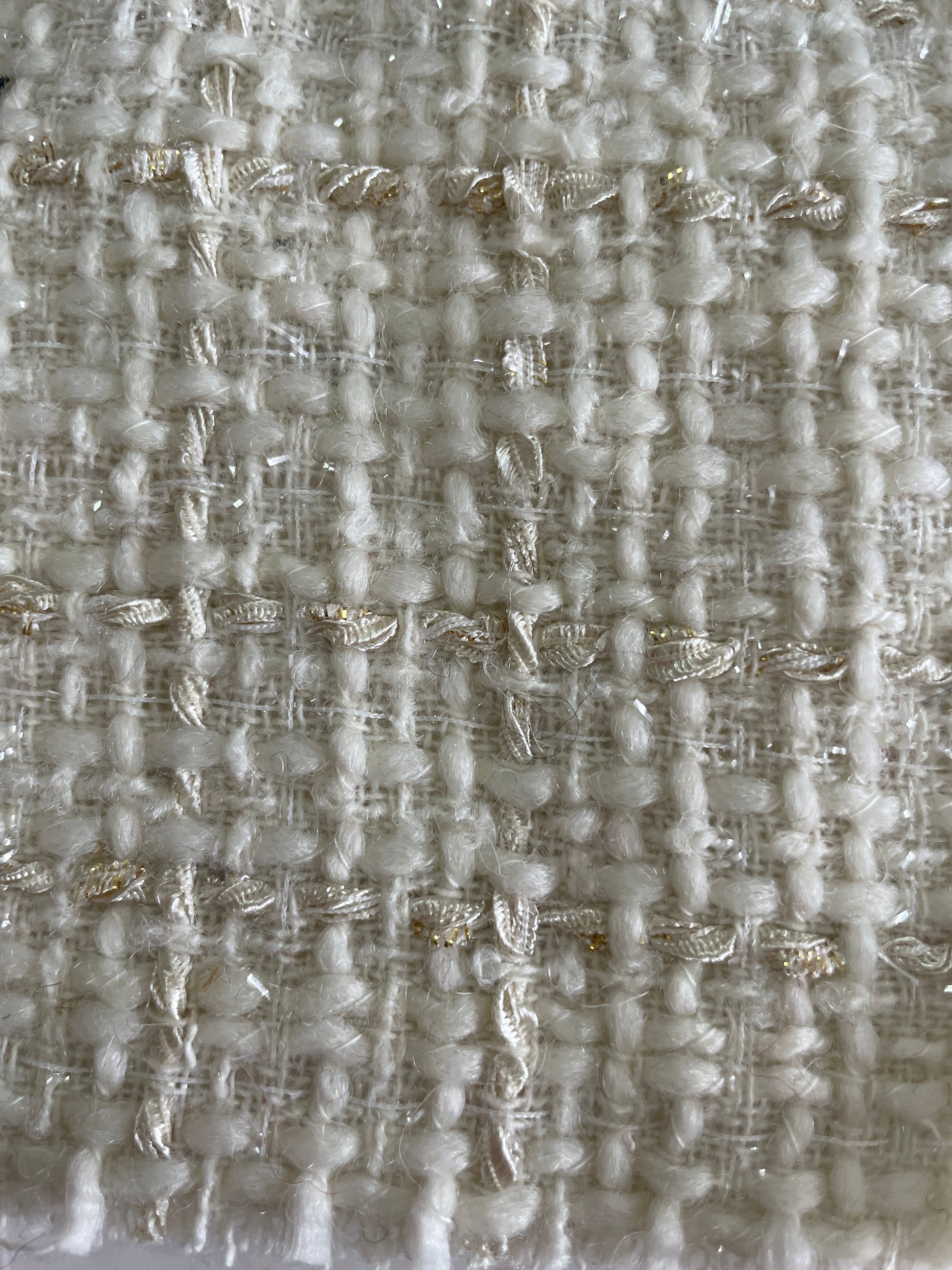 New Blended Boucle/Tweed with Metallic - Natasha Fabric