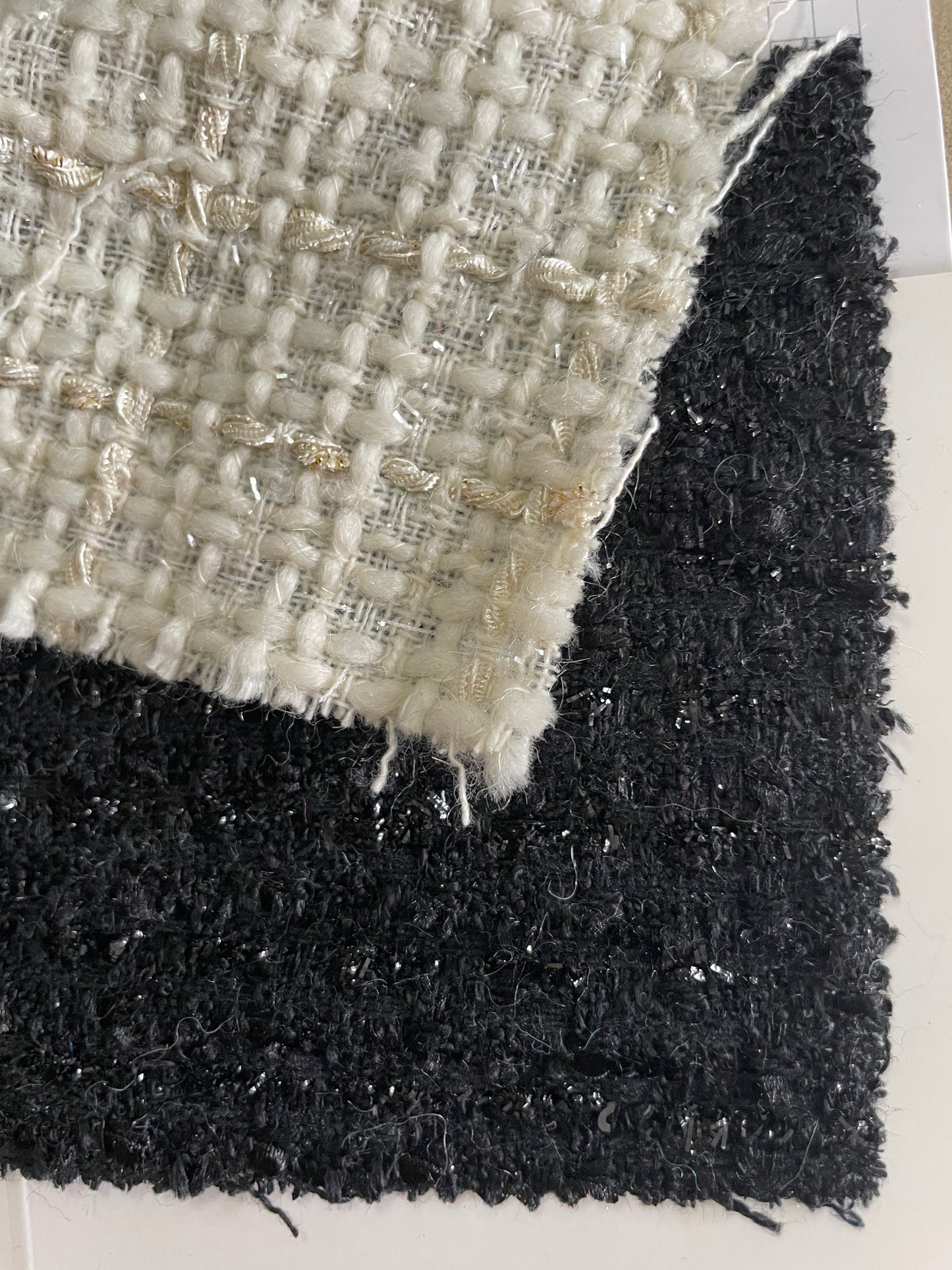 New Blended Boucle/Tweed with Metallic - Natasha Fabric