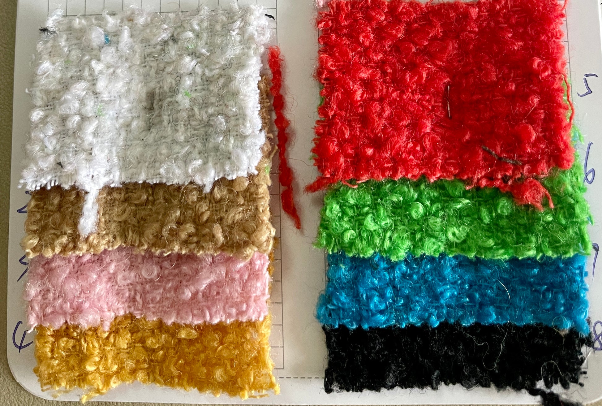 2023 New Wholesale China Wool Blended Boucle Fabric - Natasha Fabric