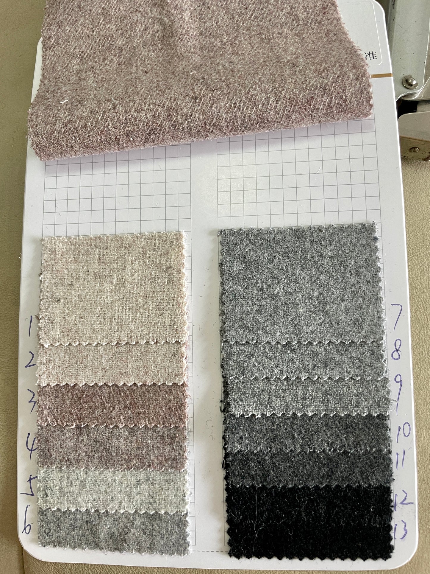 2023 New Wholesale China Wool Blended Fabric - Natasha Fabric