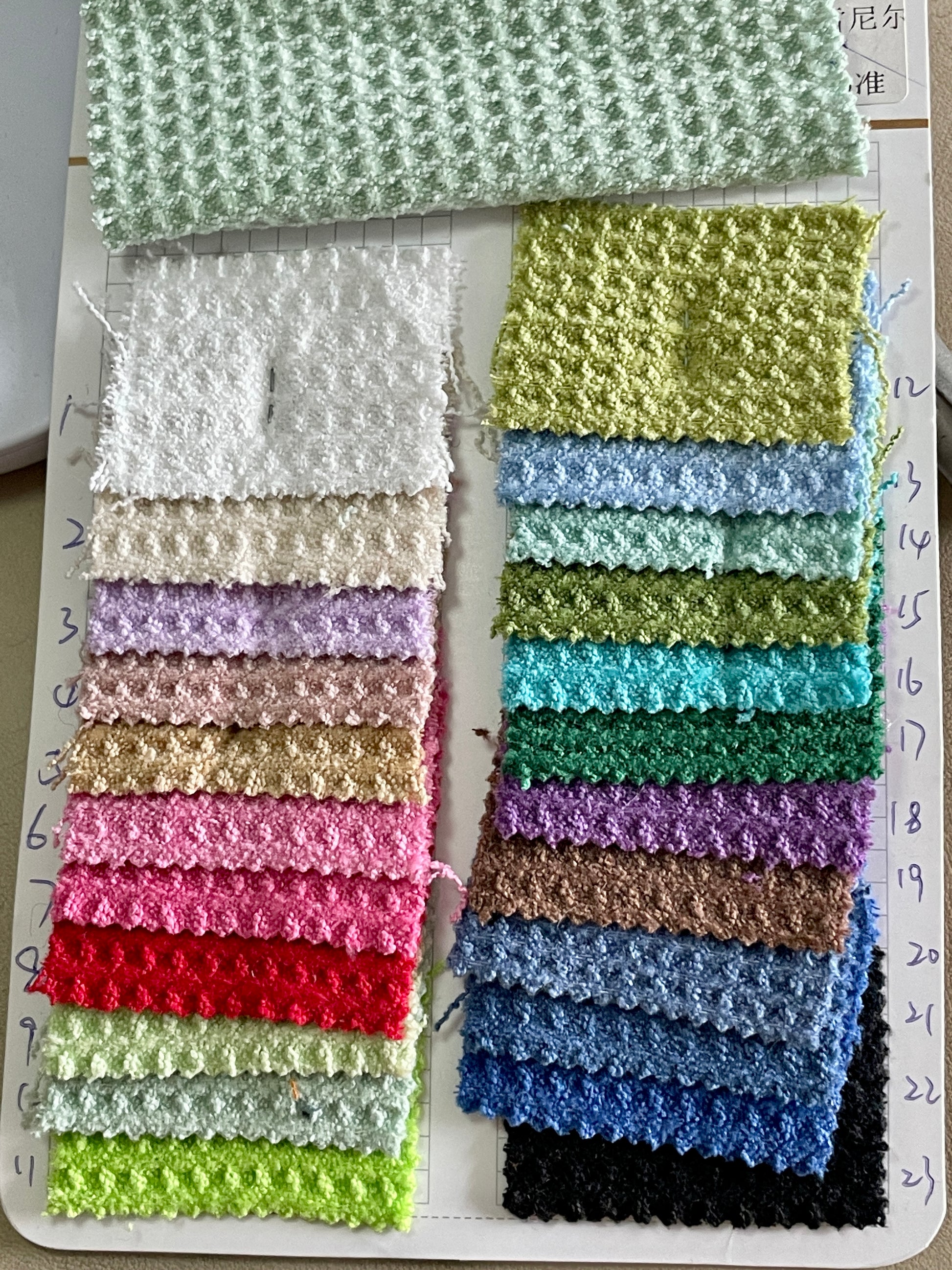 2023 New Wholesale China Wool Blended Boucle Fabric - Natasha Fabric
