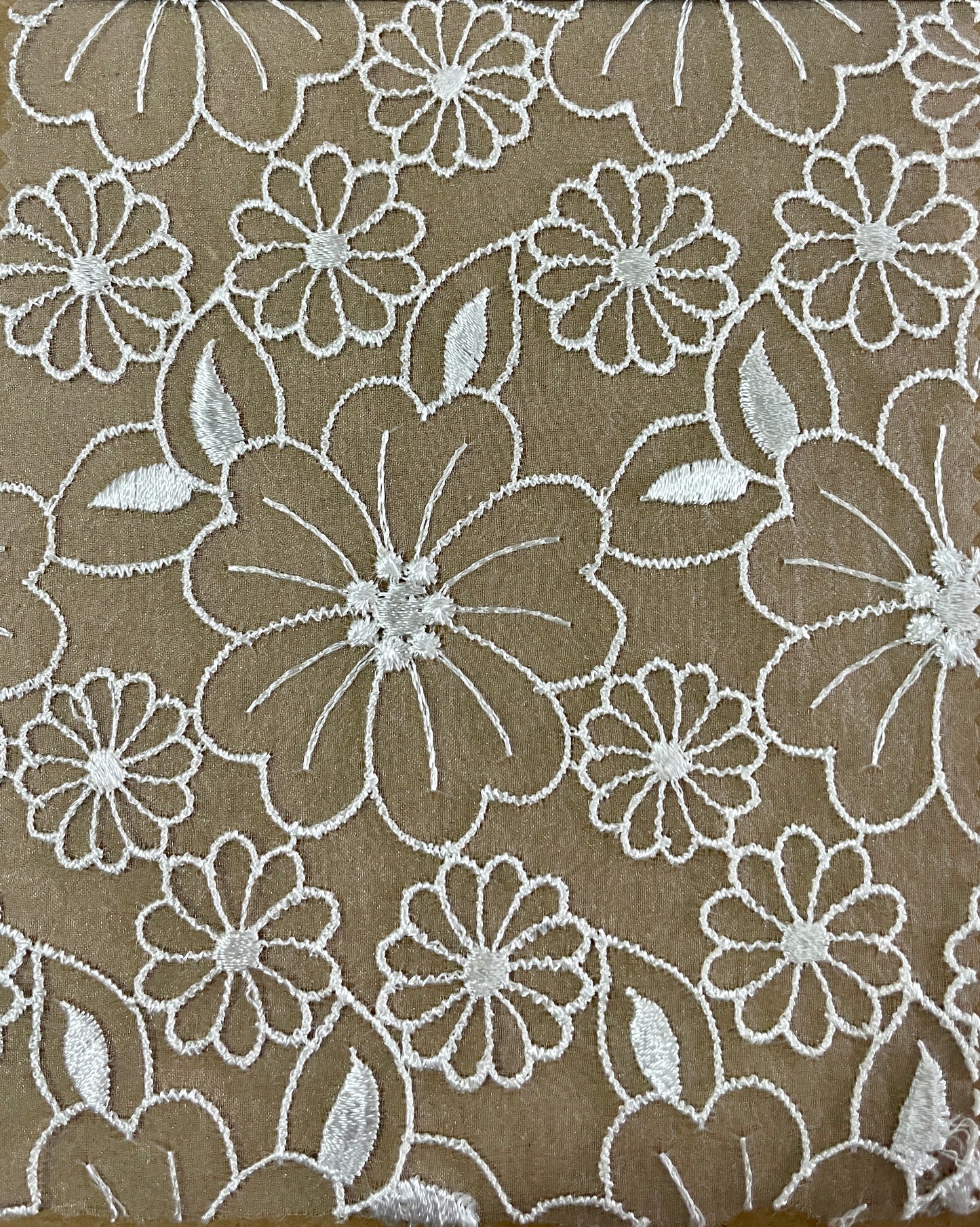 High quality Viscose Polyester Blended Woven Embroidery Fabric - Natasha Fabric