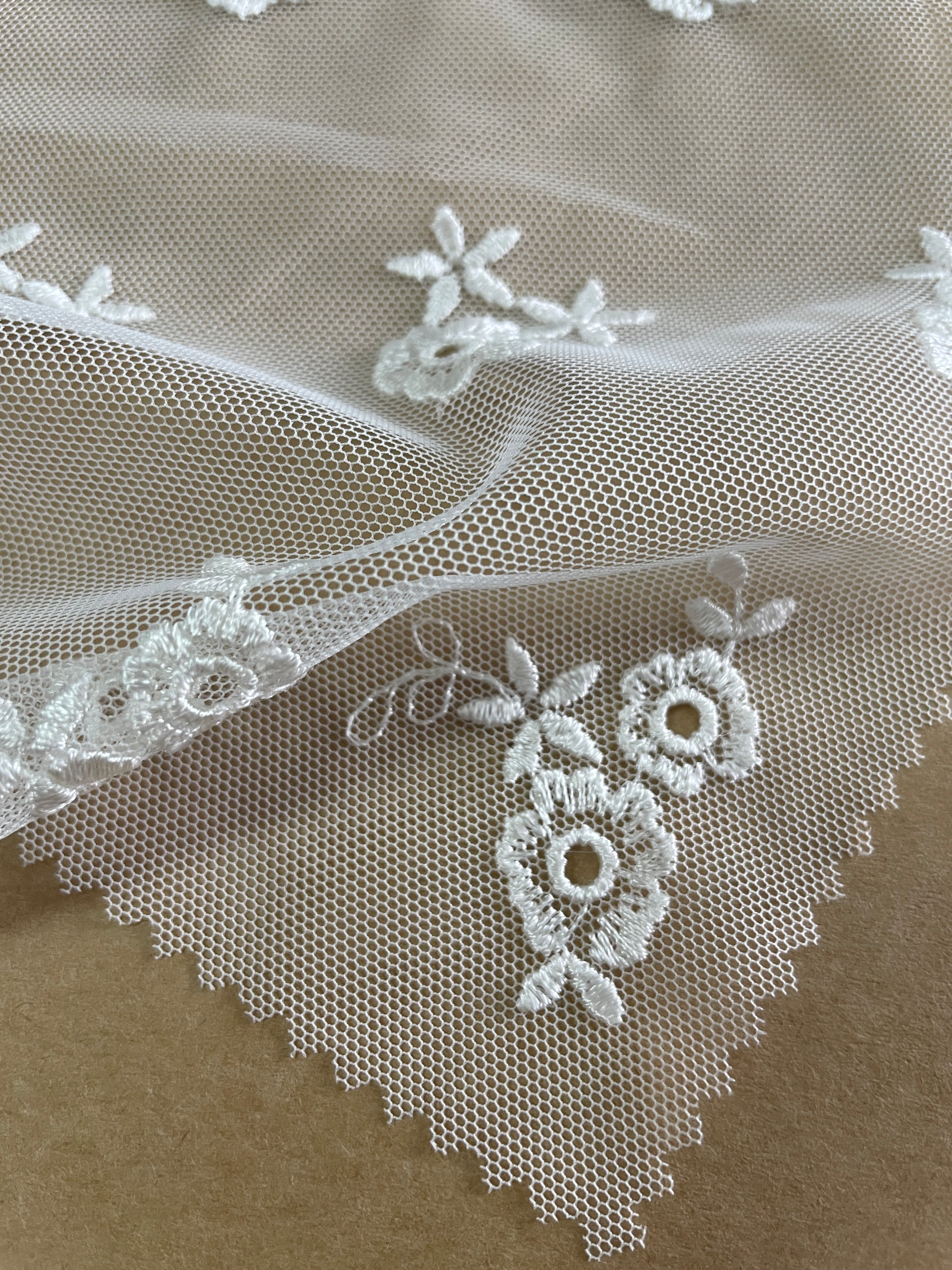 Hot Design-Knit Mesh Embroidery Fabric - Natasha Fabric