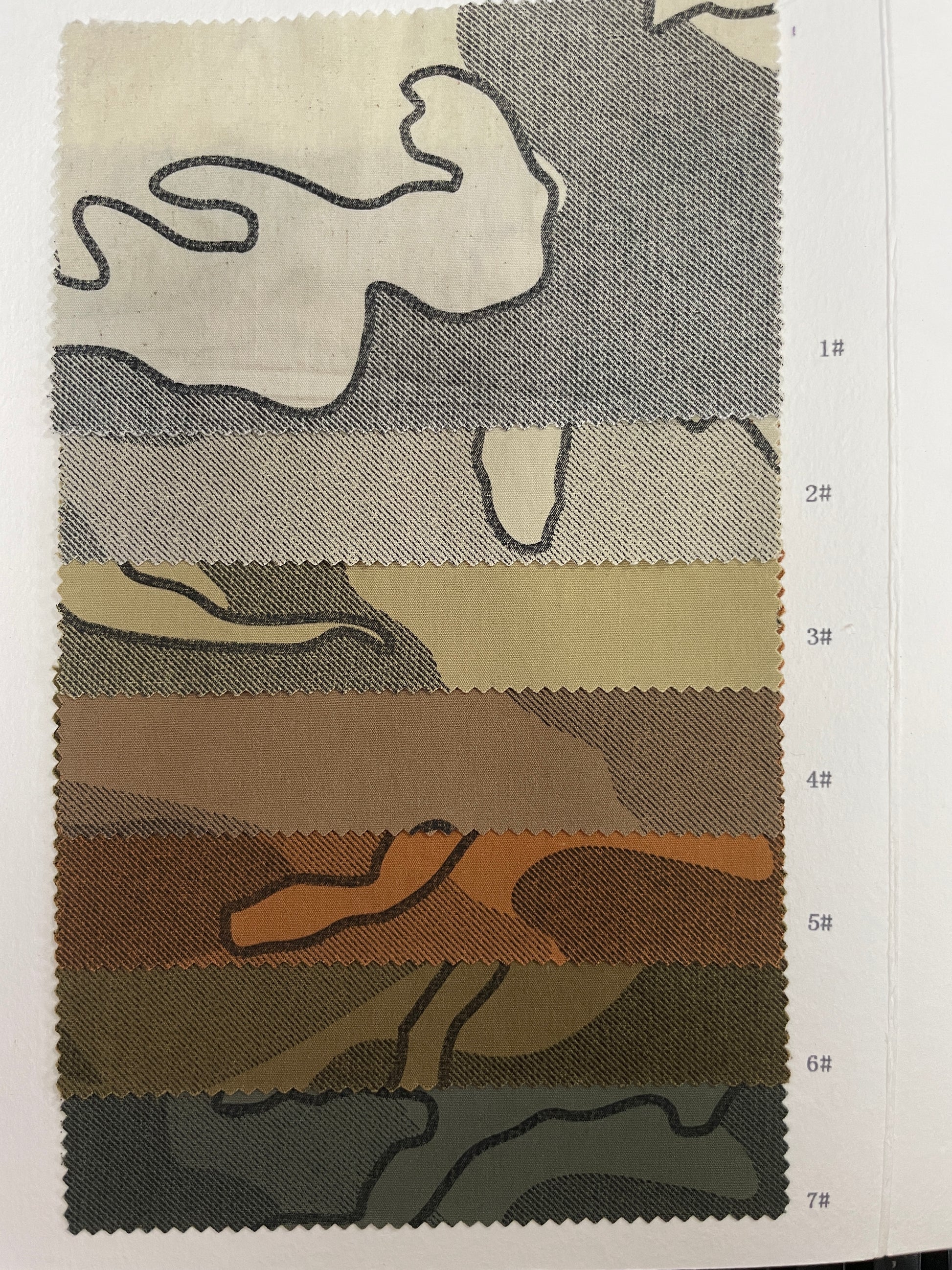 2023 New Arrival 100% Cotton Print Fabric--Camo Print Pattern - Natasha Fabric