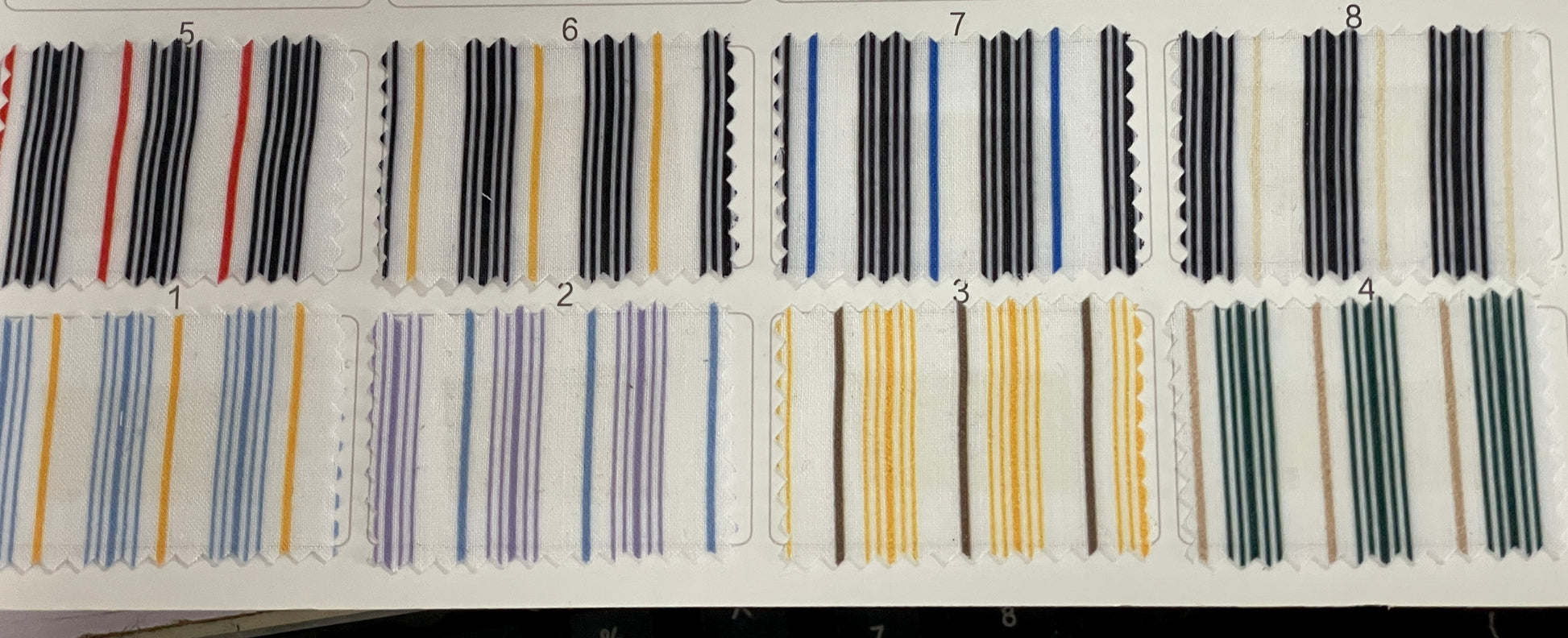 Special Polyester Stripes Print Fabric - Natasha Fabric
