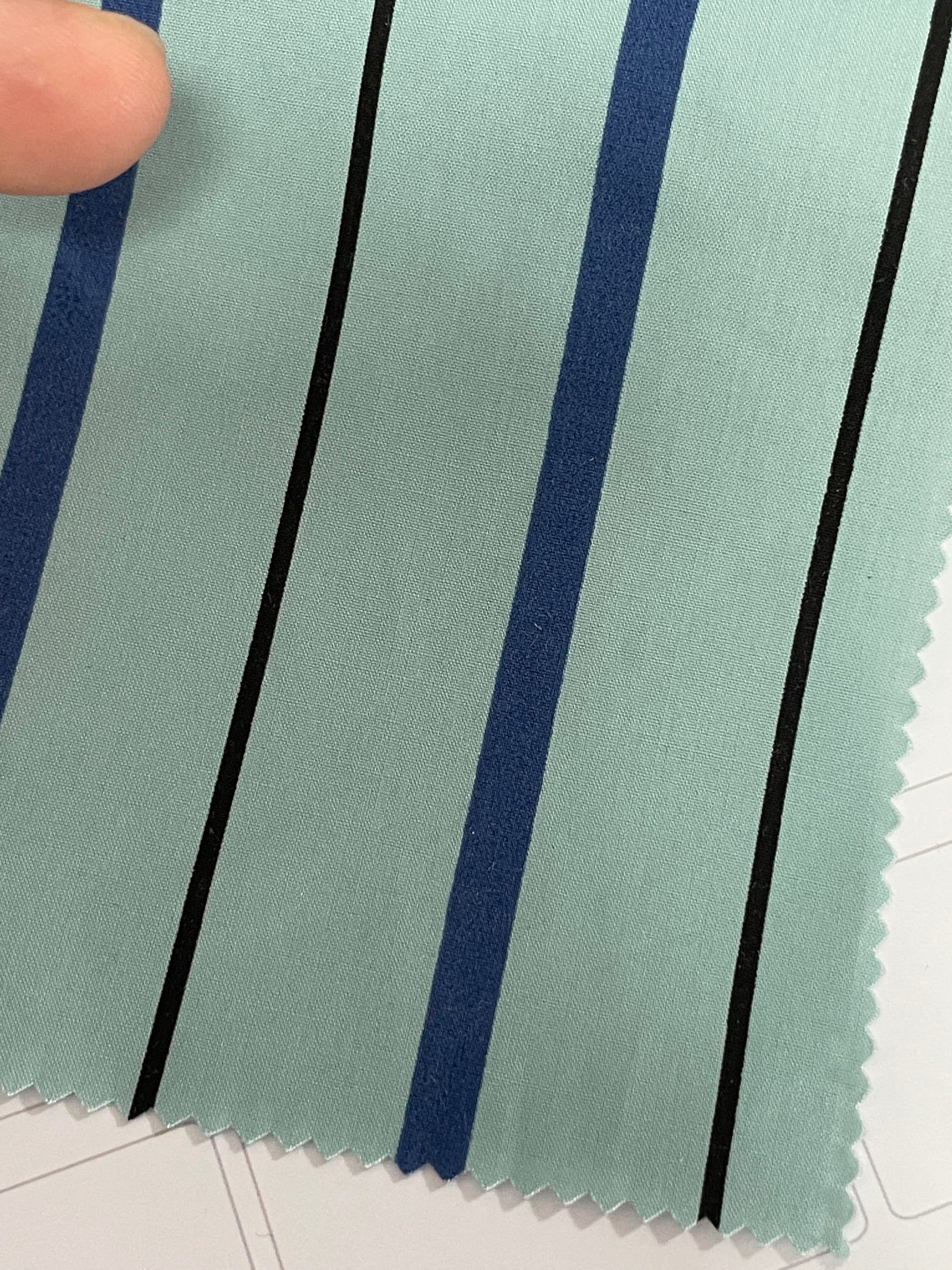 100% Cotton Stripes Print Fabric - Natasha Fabric