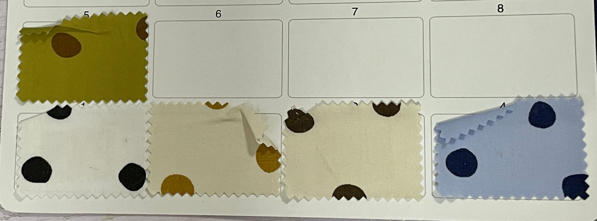 100% Cotton Dots Print Fabric - Natasha Fabric