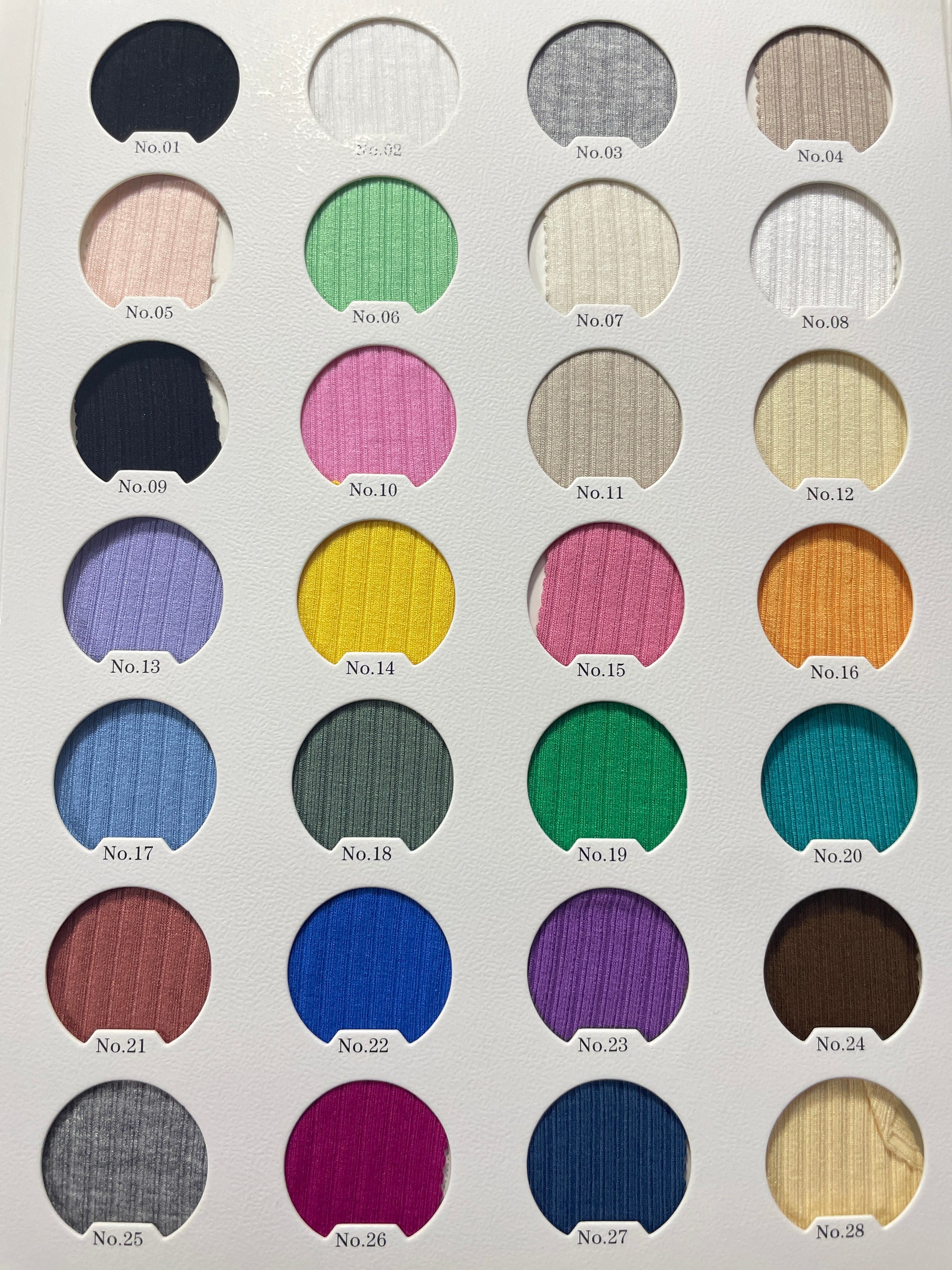 New Rib Fabric for Undershirt--250g - Natasha Fabric