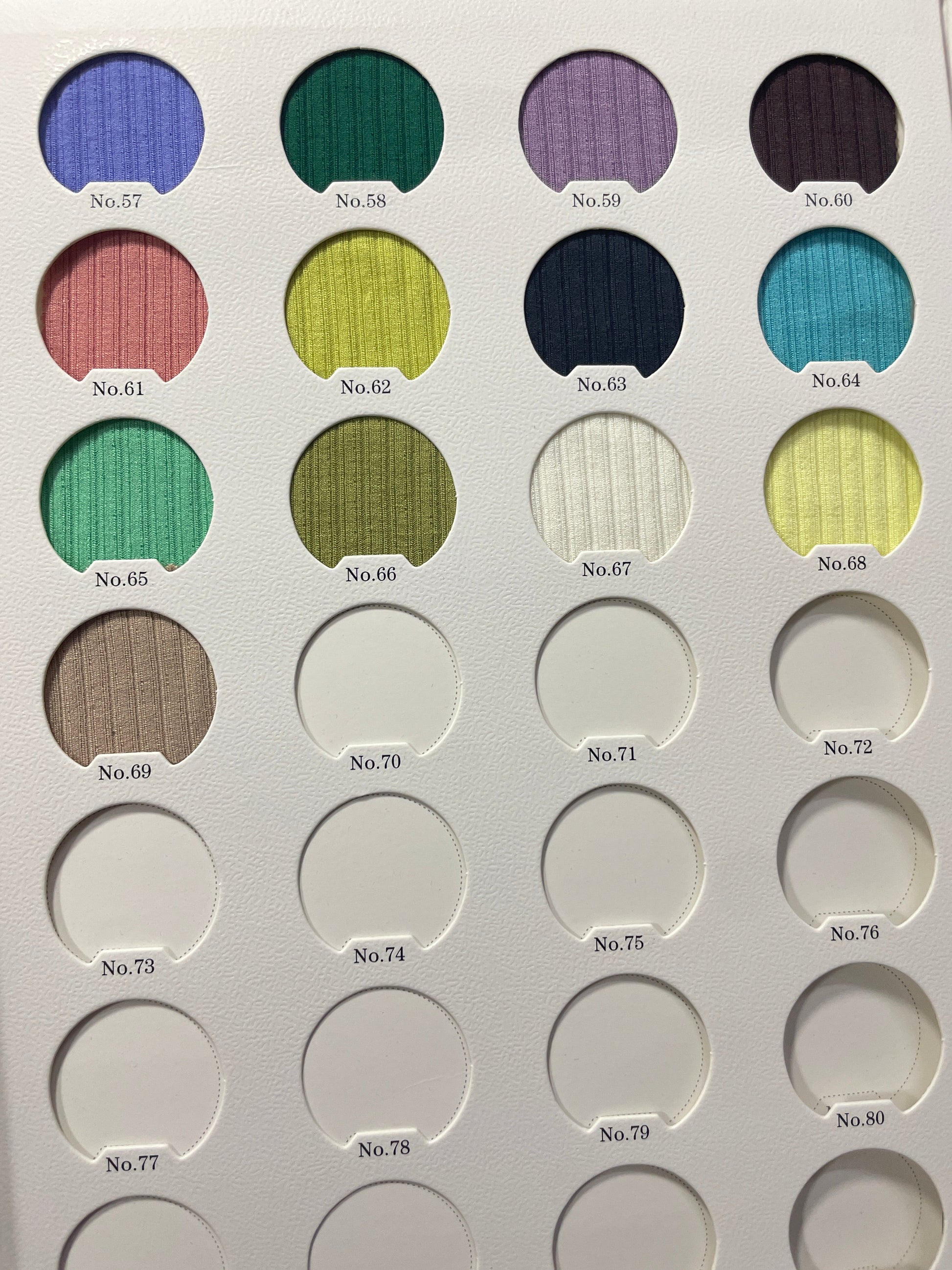 New Rib Fabric for Undershirt--250g - Natasha Fabric