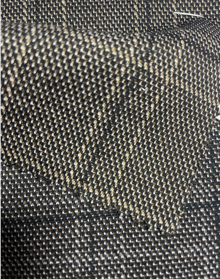 Knit Plaid Blend Fabric - Natasha Fabric