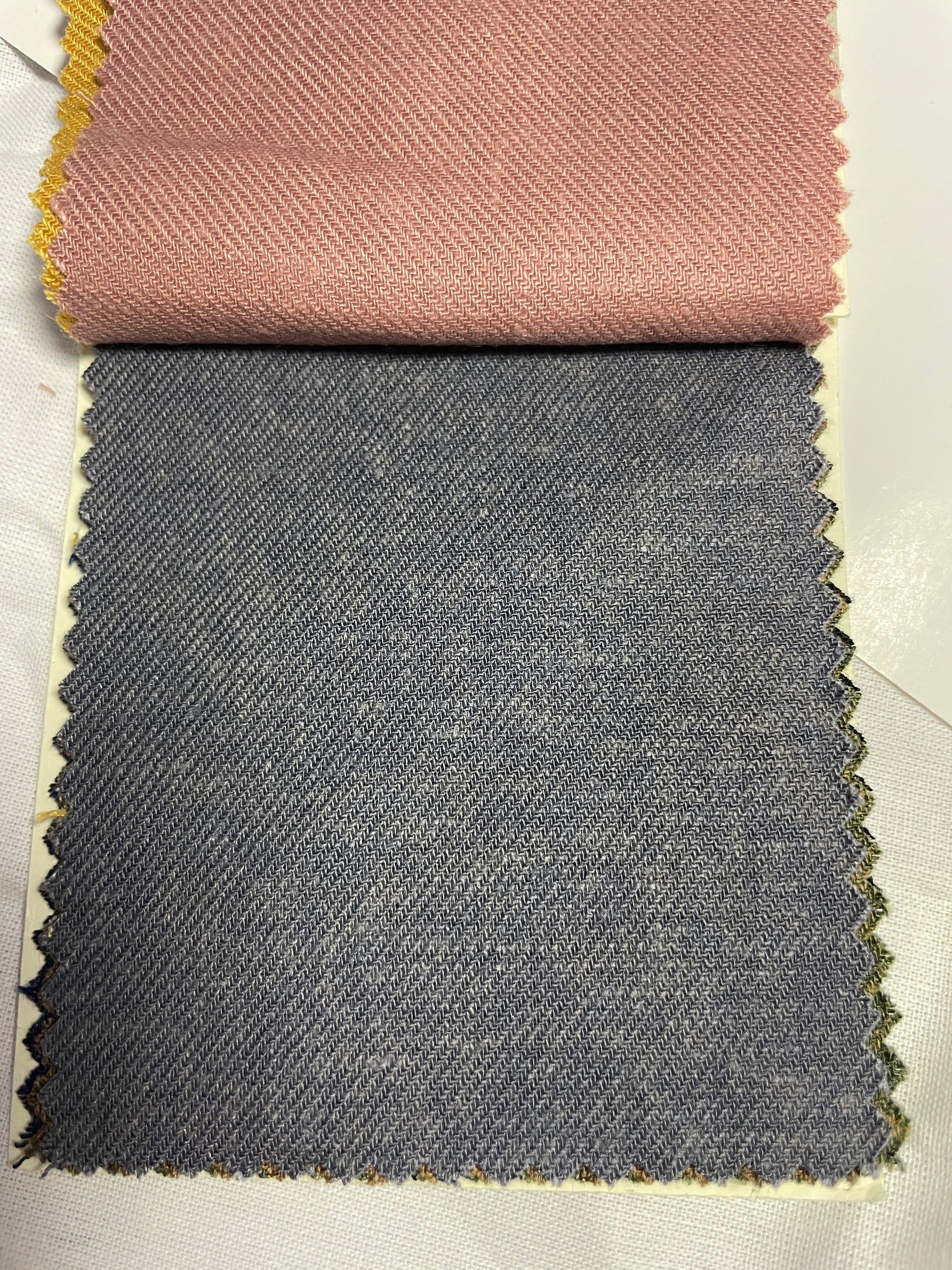 Tie-dyed Print Linen Viscose blended Twill Fabric - Natasha Fabric