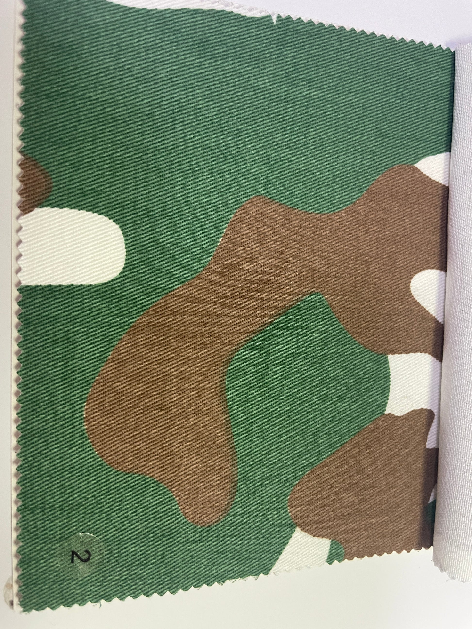 Cotton Camo Print fabric For 2023 SS - Natasha Fabric