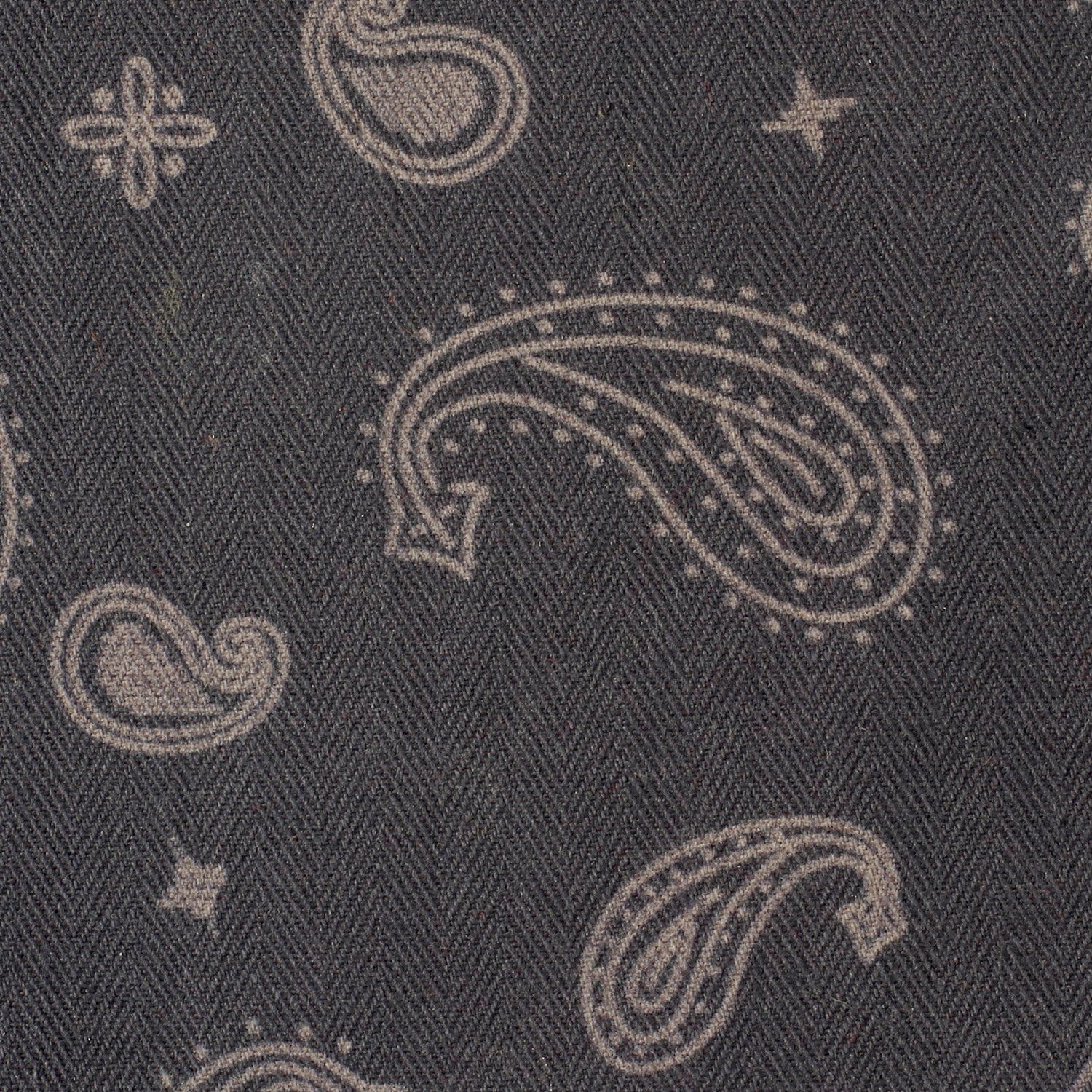 Paisley Pattern Laser Cotton Print  Fabric - Natasha Fabric