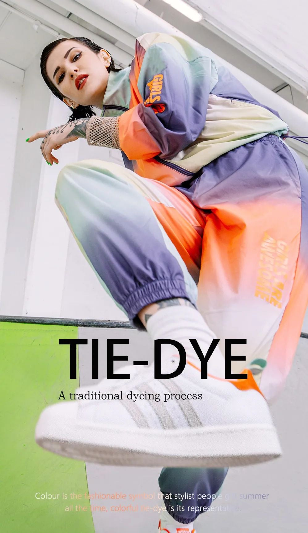 Tie-Dye Cotton Print Fabric for Summer - Natasha Fabric