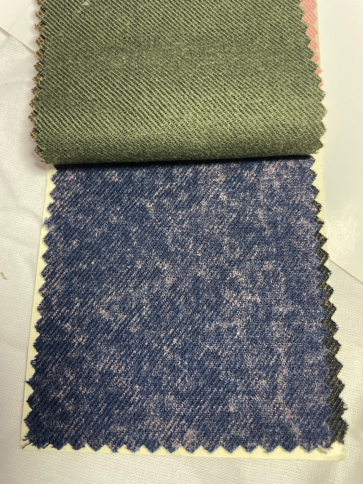 Tie-dyed Print Linen Viscose blended Twill Fabric - Natasha Fabric