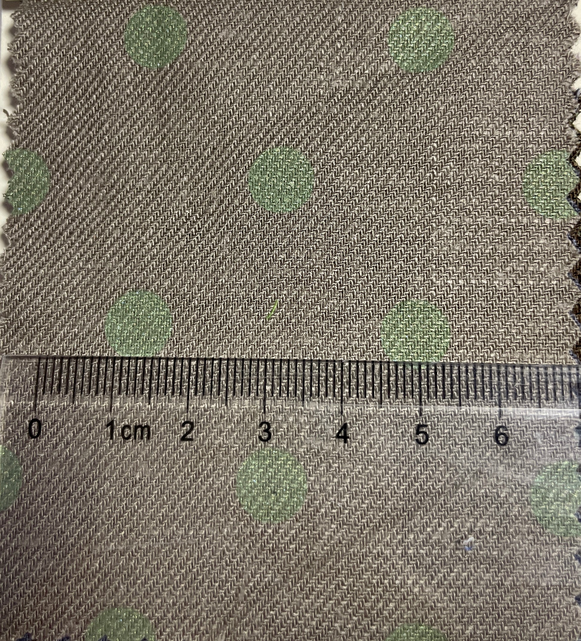 Slightly Stretchy Linen Viscose Blended Dots Pattern Fabric on Sale - Natasha Fabric