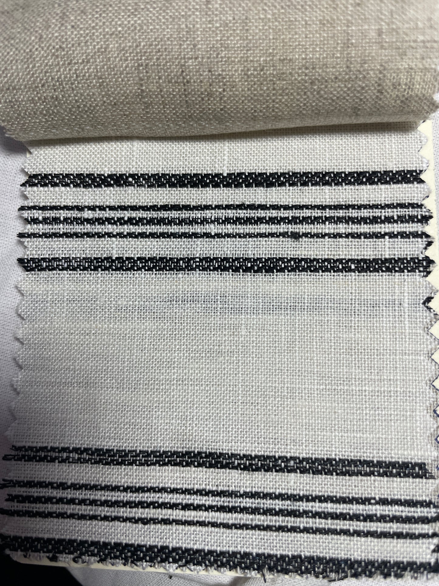New Yarn-Dye Stripe Linen Fabric For Pant - Natasha Fabric