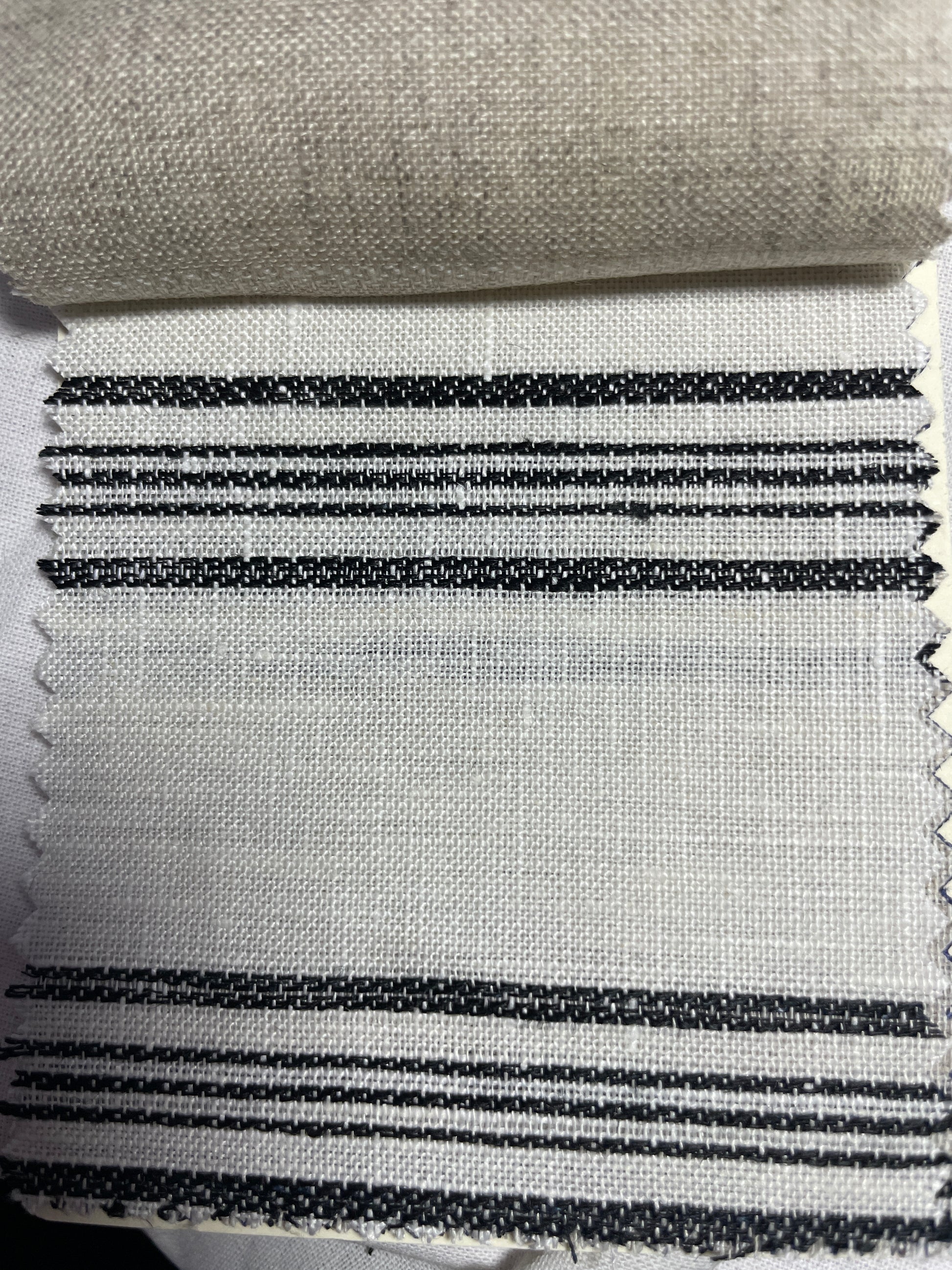 New Yarn-Dye Stripe Linen Fabric For Pant - Natasha Fabric