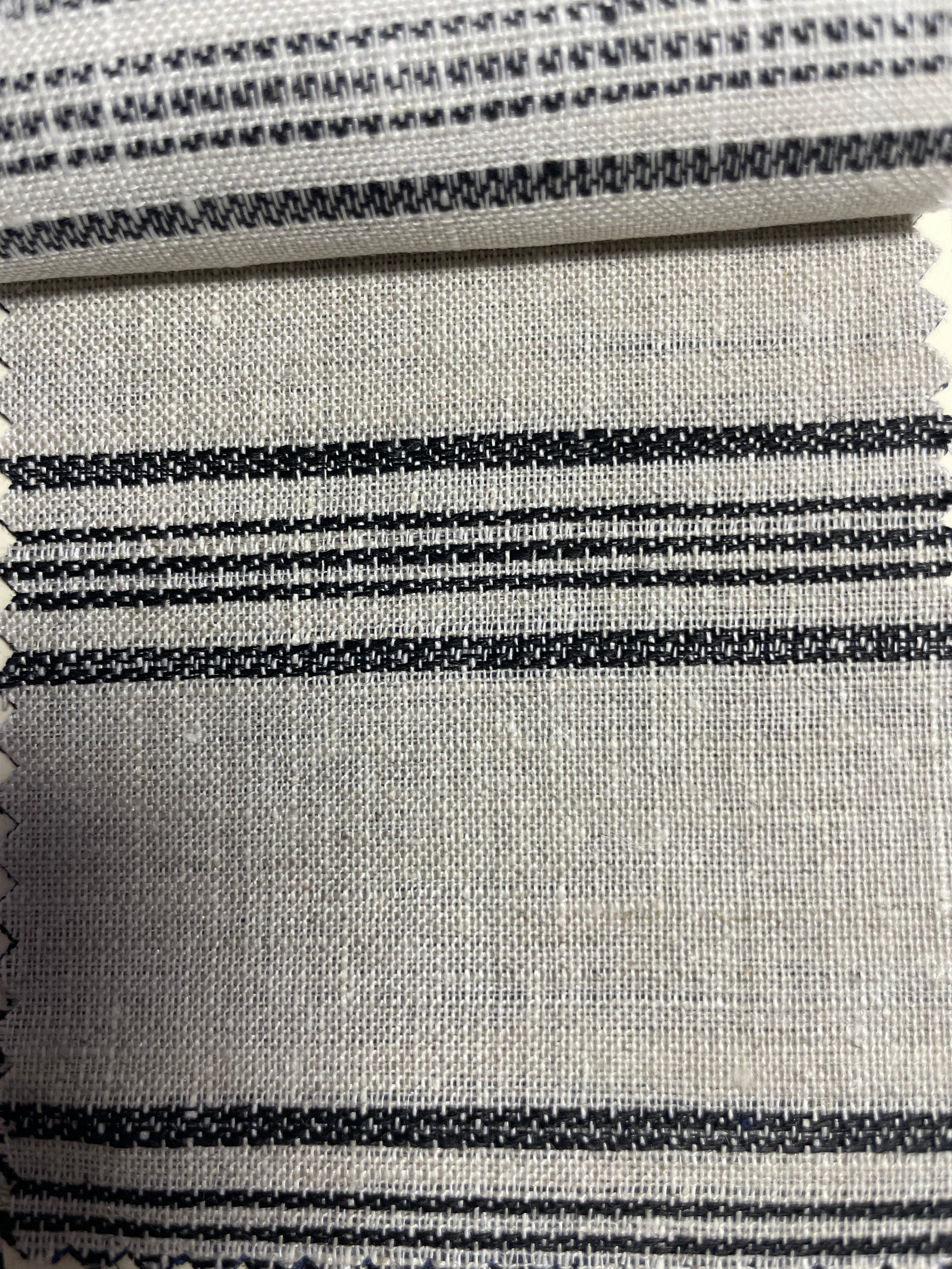 New Yarn-Dye Stripe Linen Fabric For Pant - Natasha Fabric