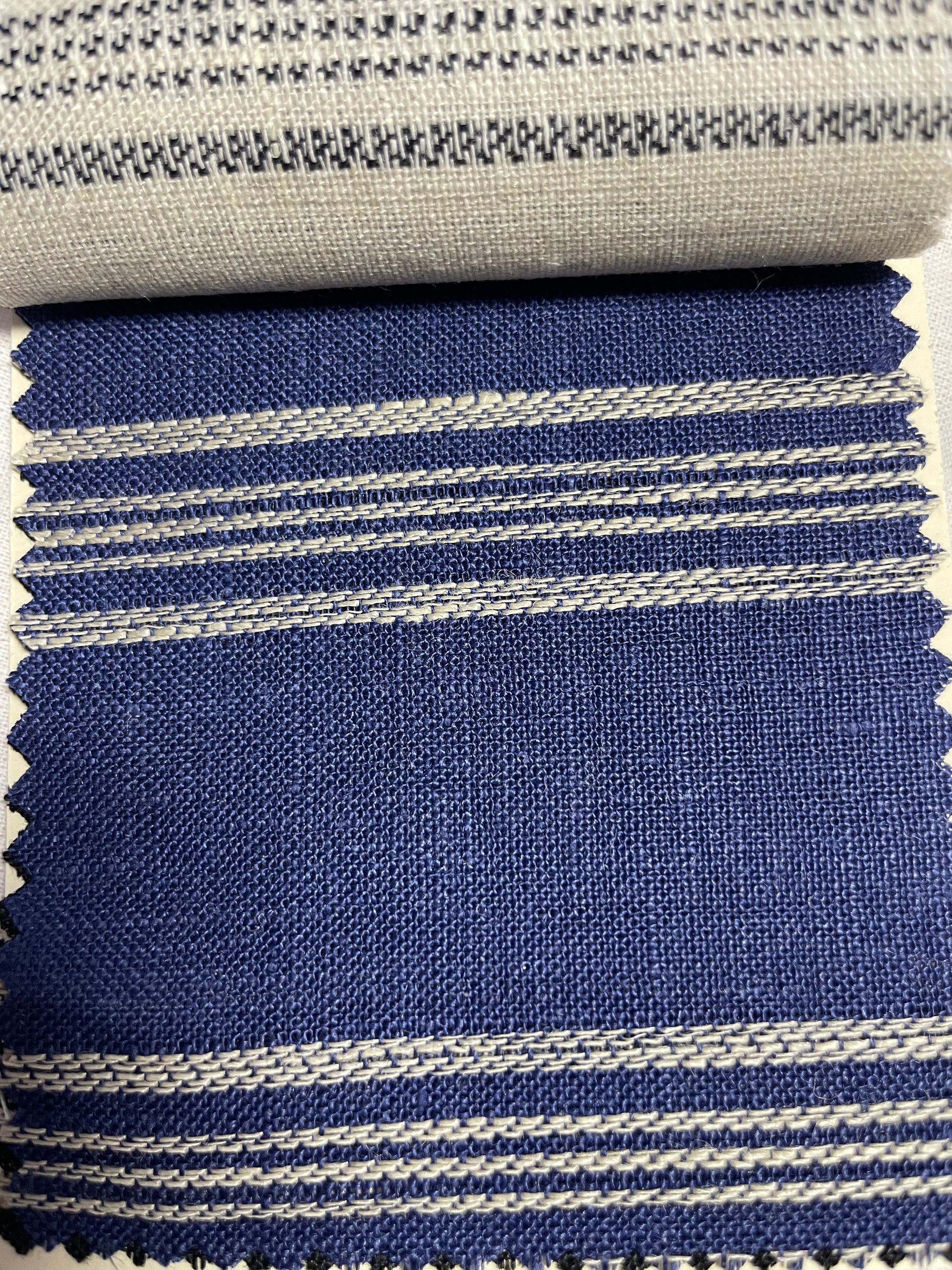 New Yarn-Dye Stripe Linen Fabric For Pant - Natasha Fabric