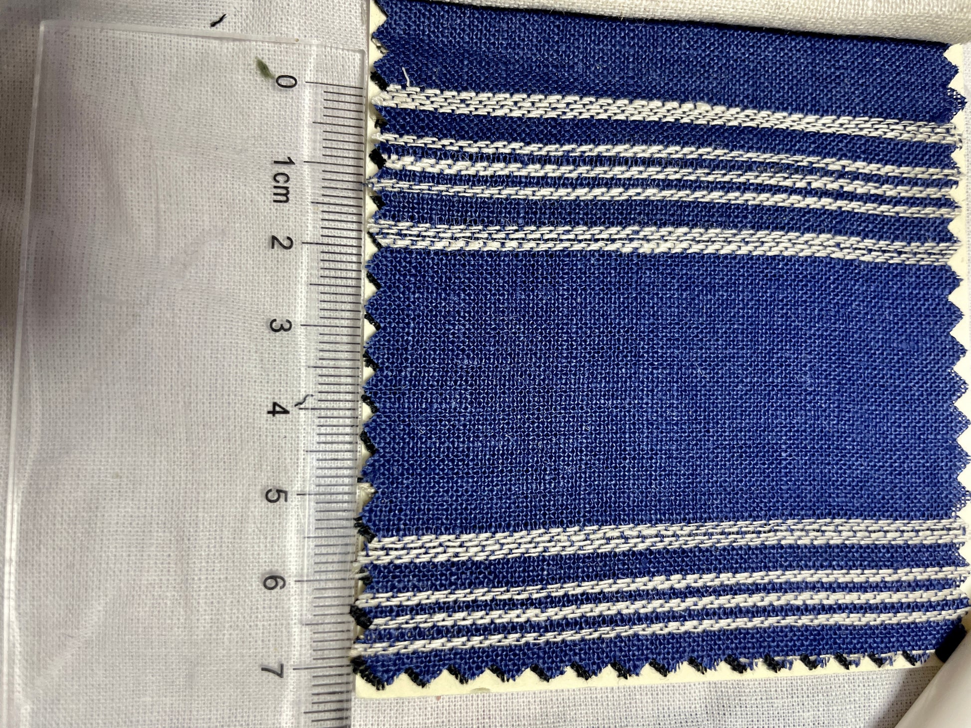 New Yarn-Dye Stripe Linen Fabric For Pant - Natasha Fabric