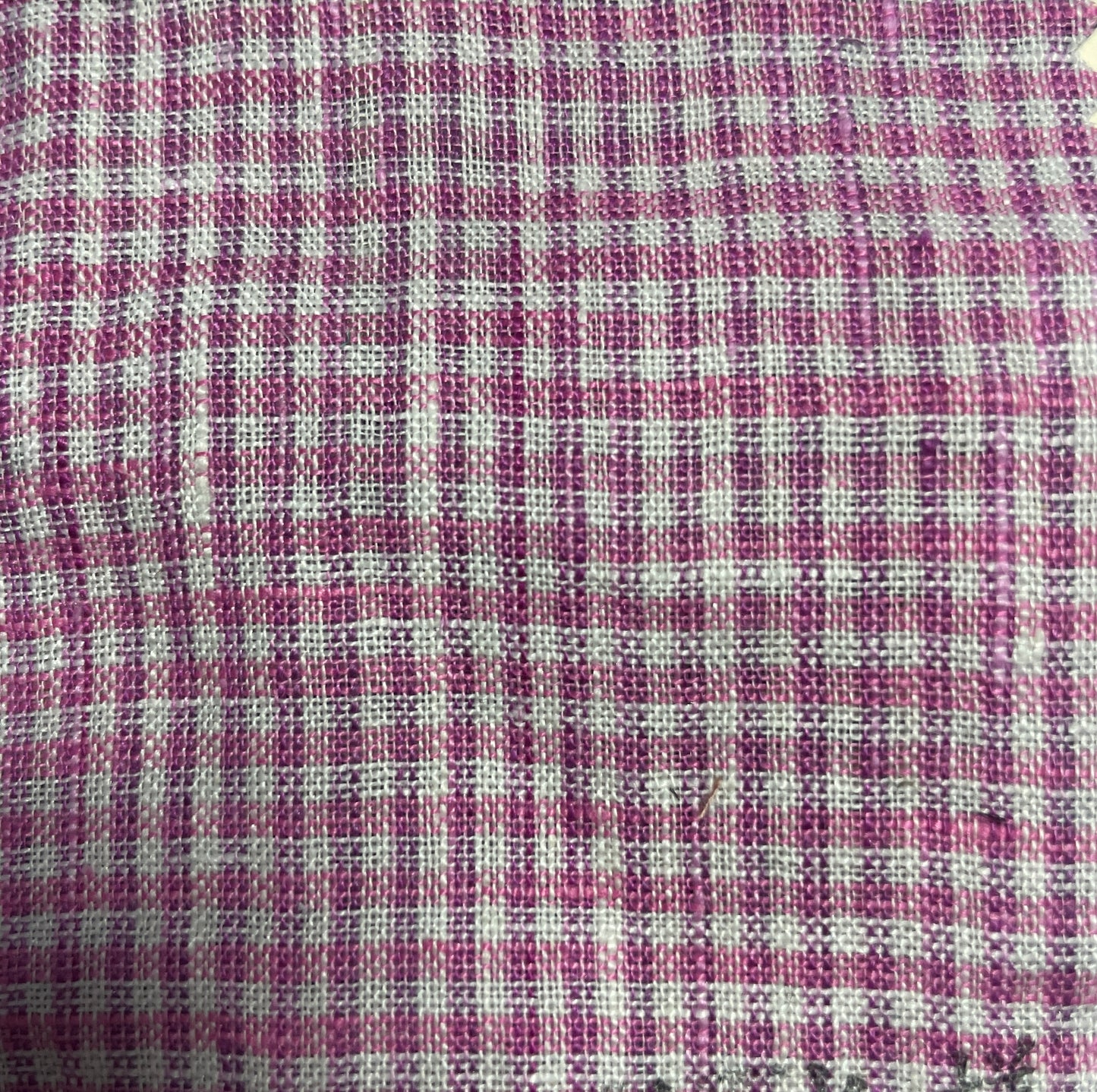 In Stock 100% Linen Yarn Dyed Plaid Fabric for Summer - Natasha Fabric