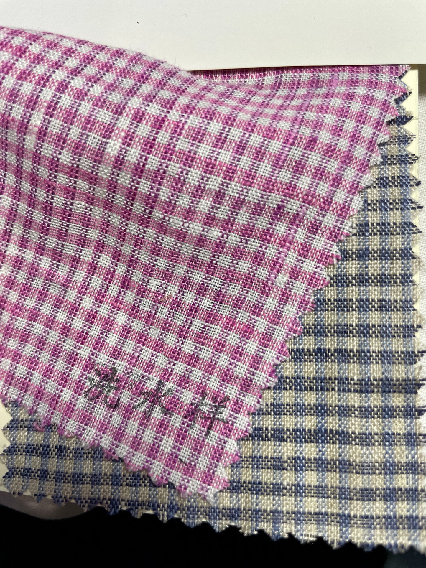 In Stock 100% Linen Yarn Dyed Plaid Fabric for Summer - Natasha Fabric