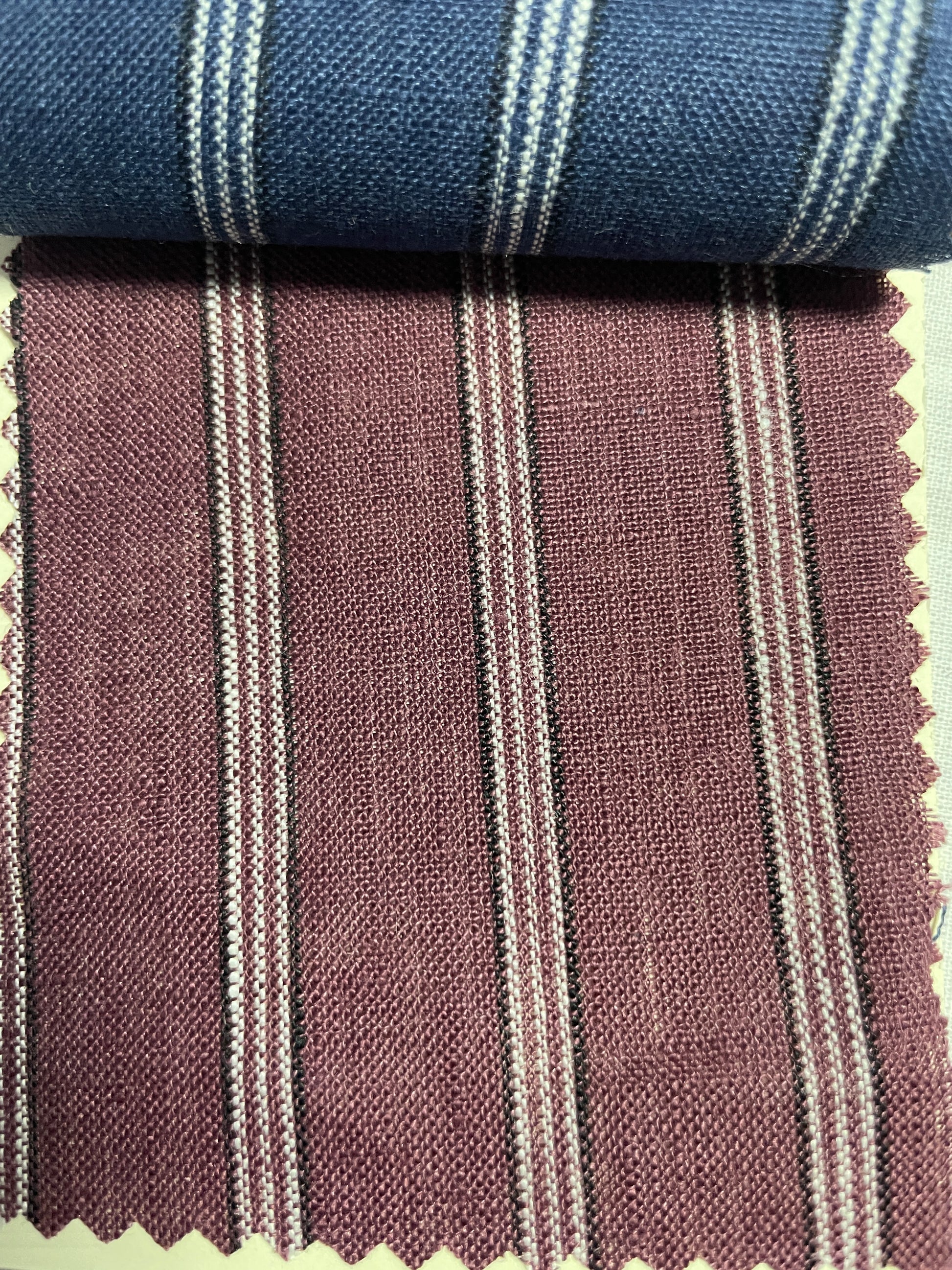 2023 New Yarn-Dyed Stripe Linen Fabric For Pant - Natasha Fabric