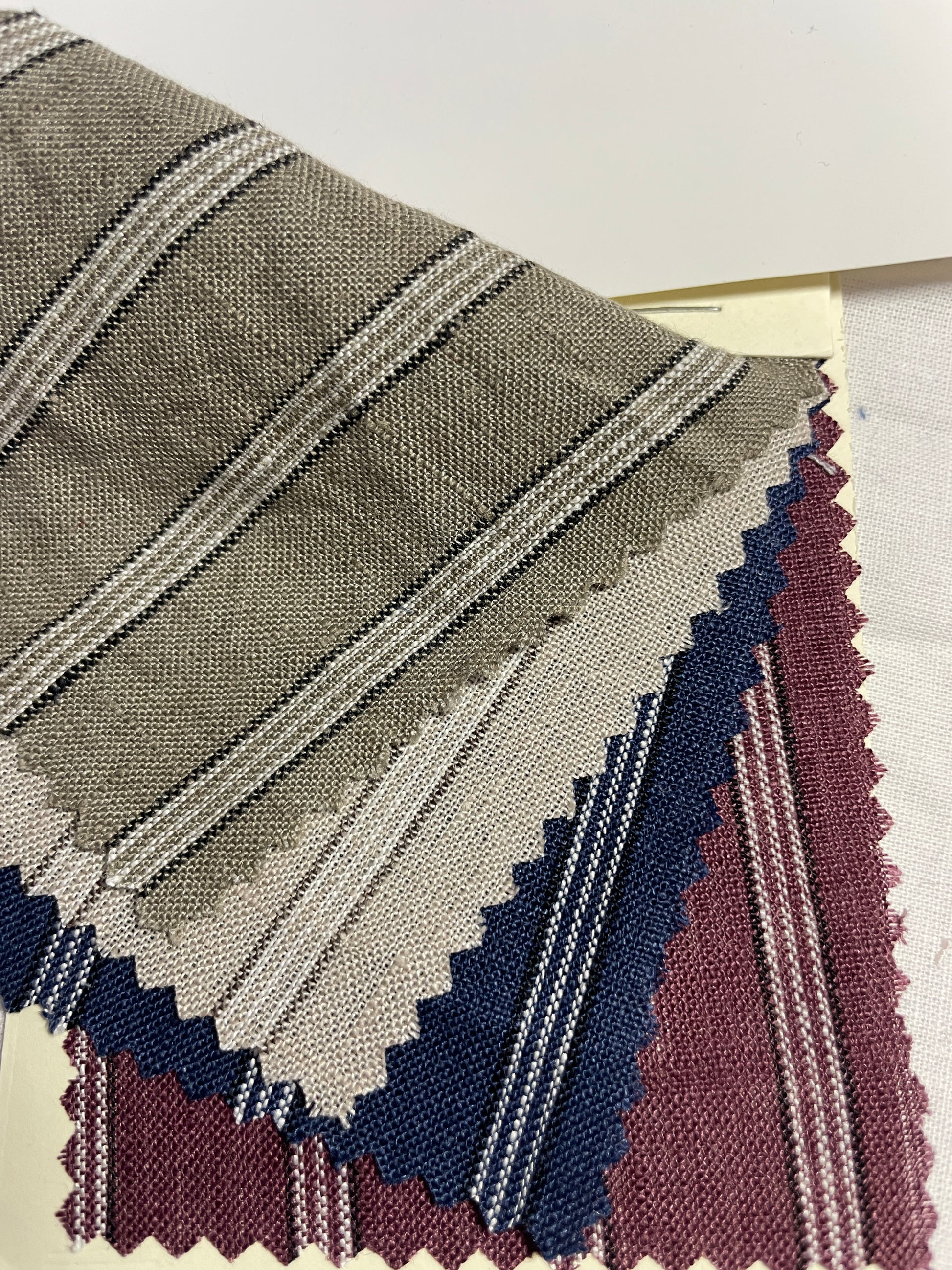 2023 New Yarn-Dyed Stripe Linen Fabric For Pant - Natasha Fabric