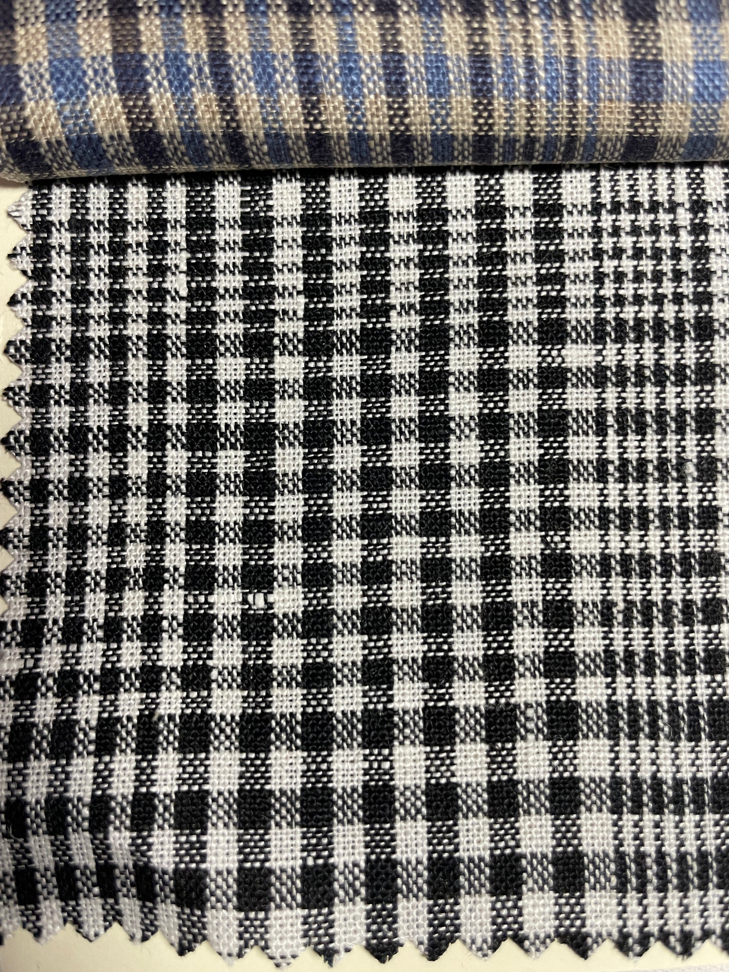 100% Linen Yarn Dyed Plaid Fabric For Shirt - Natasha Fabric
