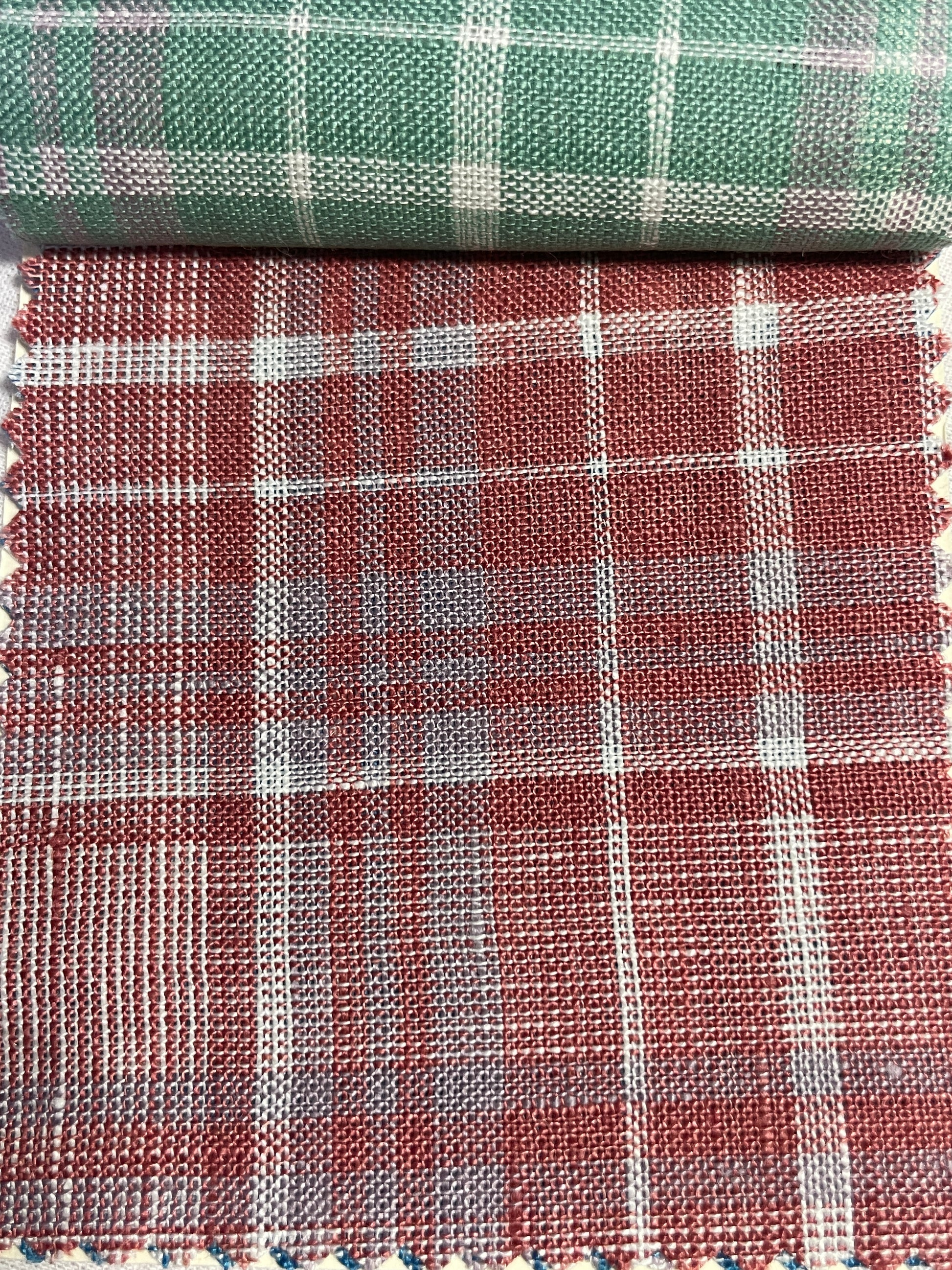 Highly  Recommended 100% Linen Yarn Dyed Plaid Fabric For Shirt - Natasha Fabric