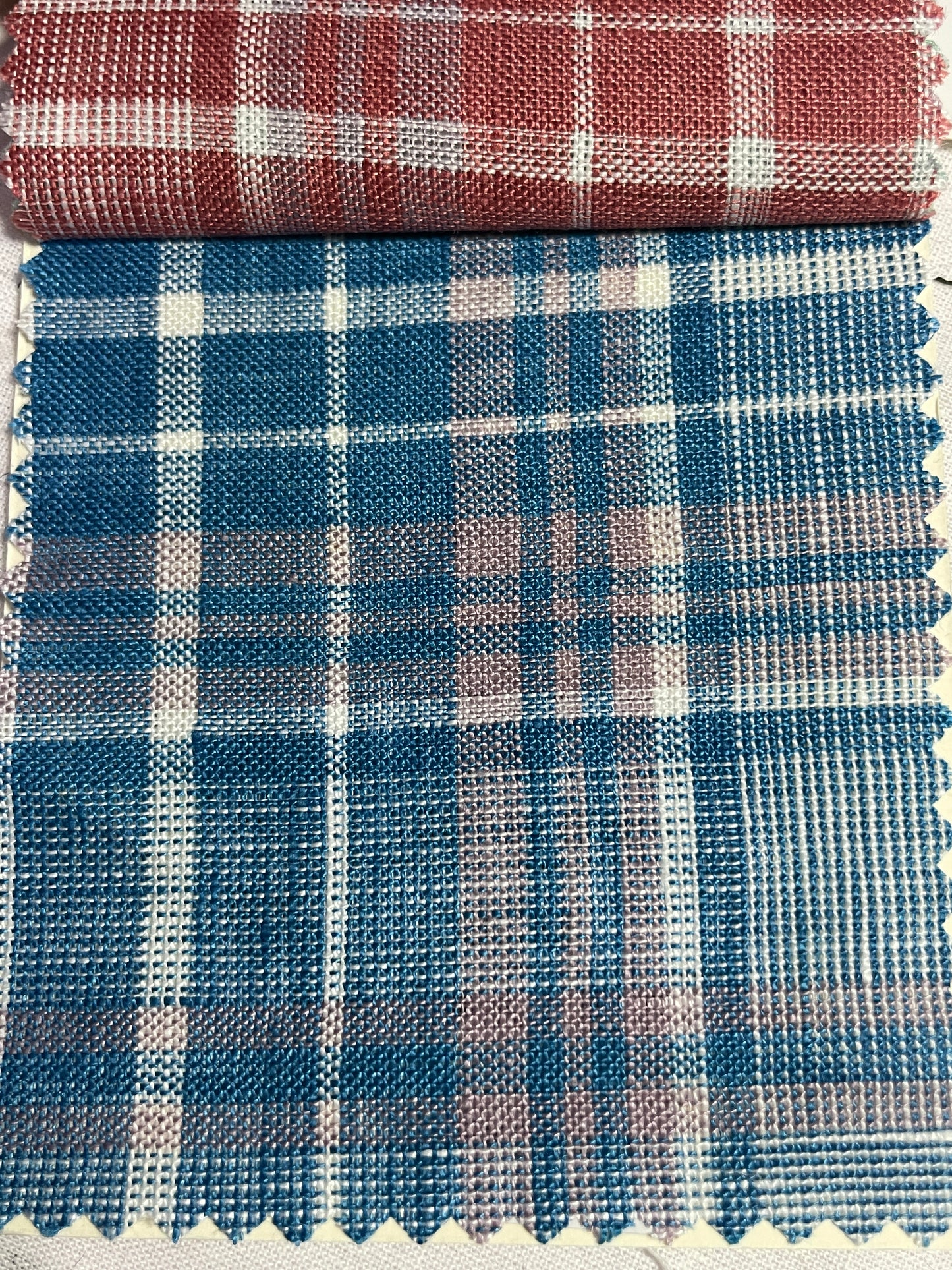 Highly Recommended 100% Linen Yarn Dyed Plaid Fabric For Shirt - Natasha Fabric