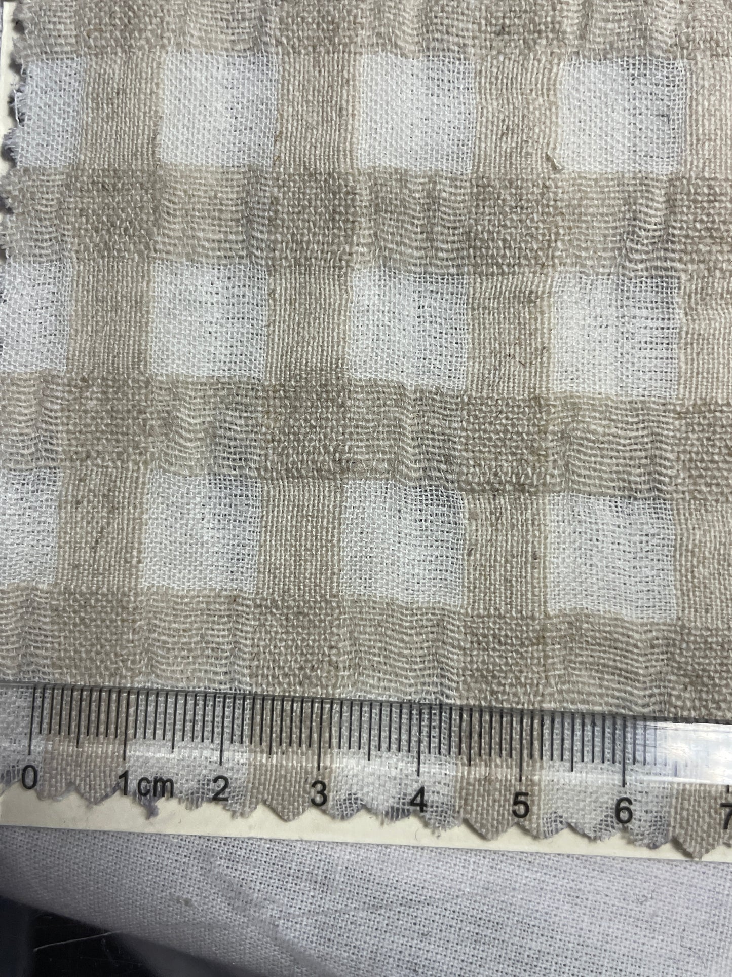 100% Linen Yarn Dyed Plaid Fabric For Shirt - Natasha Fabric