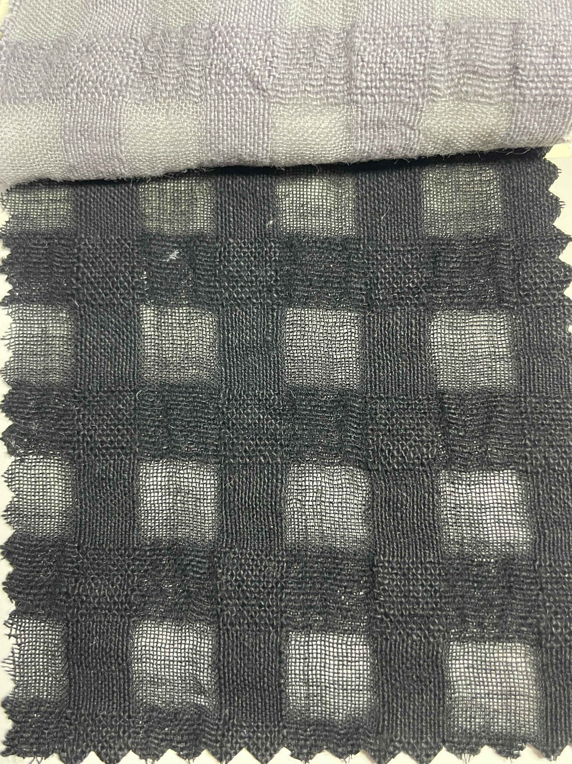 100% Linen Yarn Dyed Plaid Fabric For Shirt - Natasha Fabric