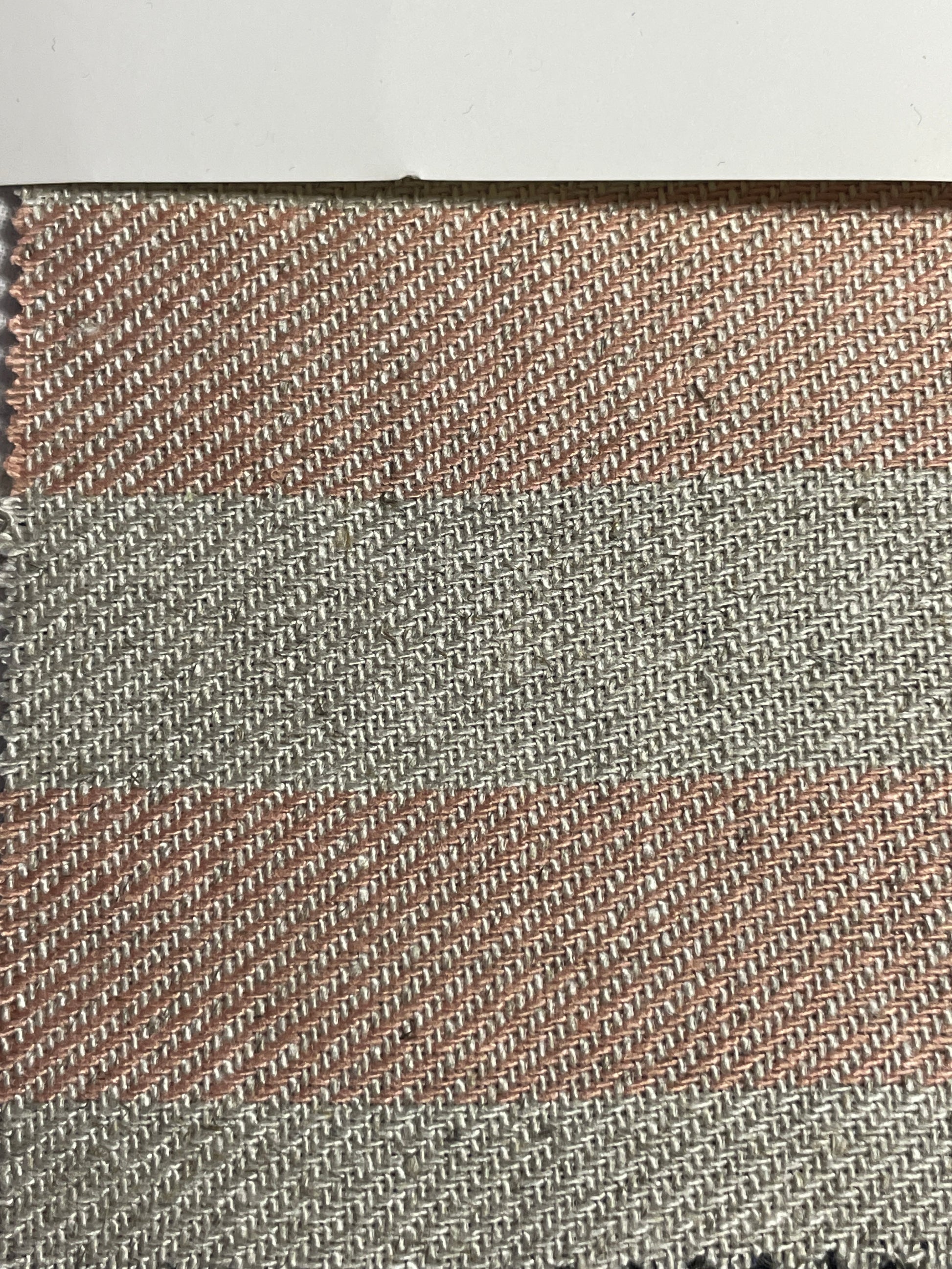 Big Stripe Yarn-Dyed Linen Fabric in Stock - Natasha Fabric