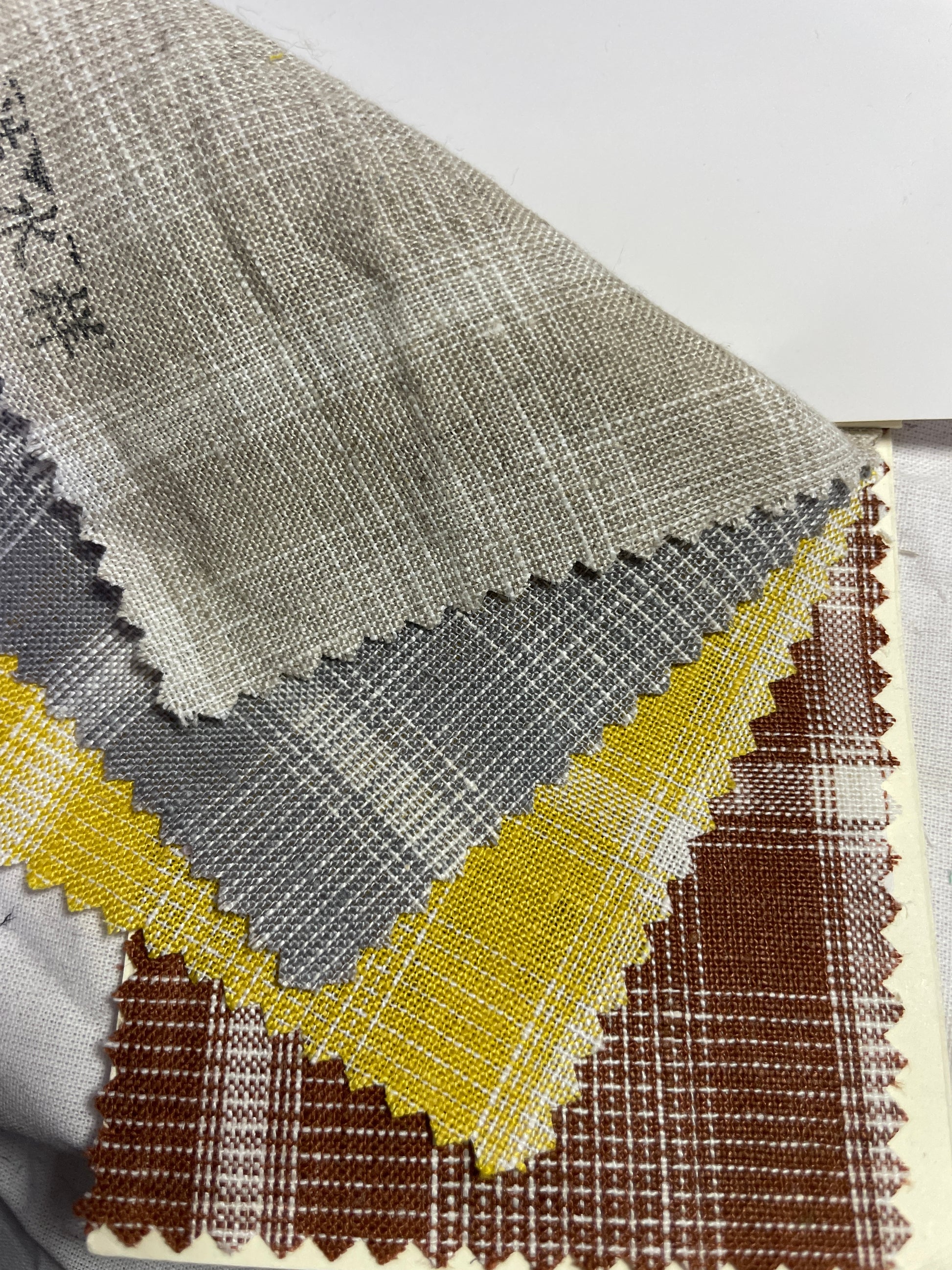 100% Linen Yarn Dyed Plaid Fabric For Shirt - Natasha Fabric