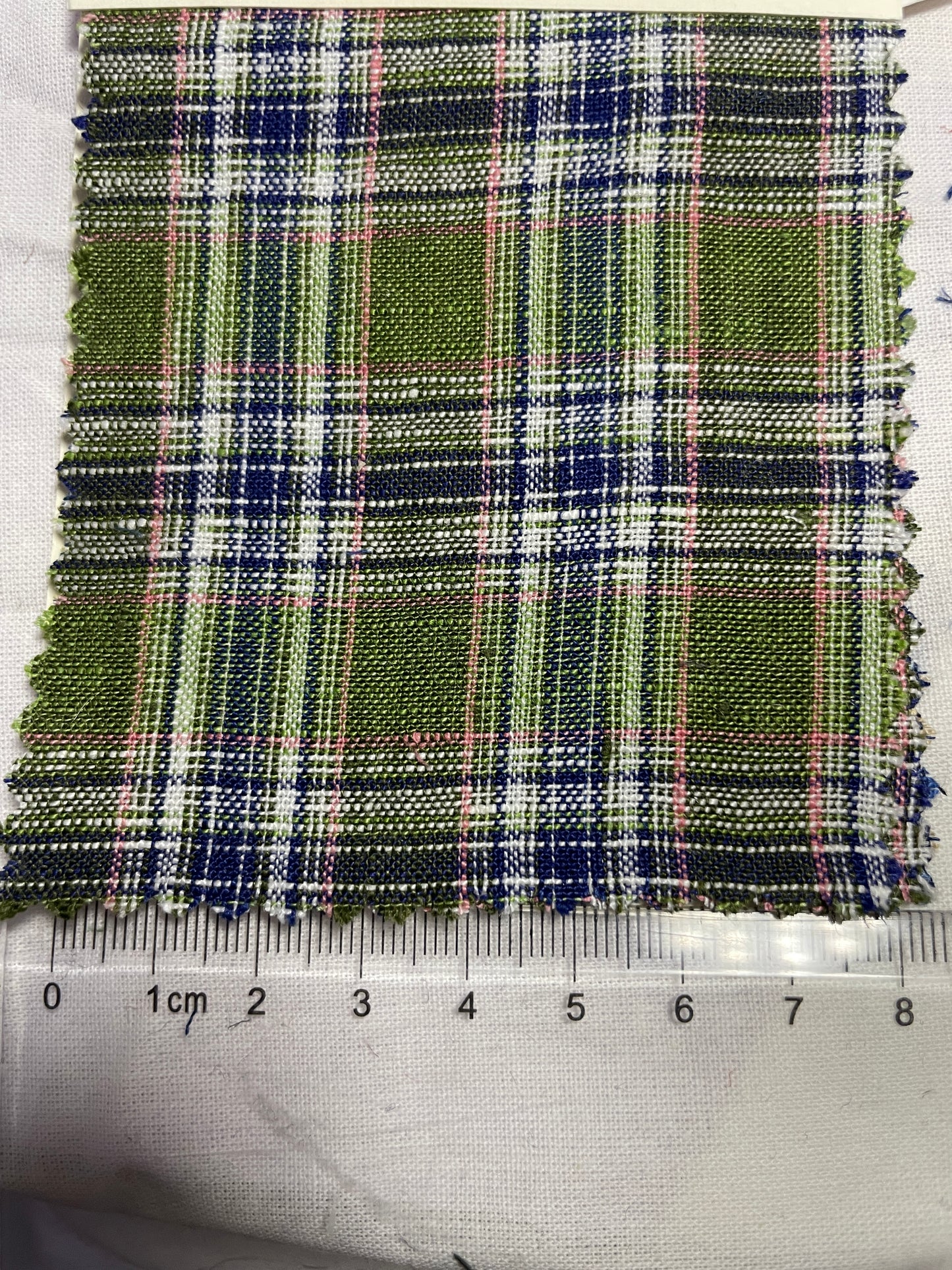 100% Linen Yarn Dyed Plaid Fabric For Shirt - Natasha Fabric
