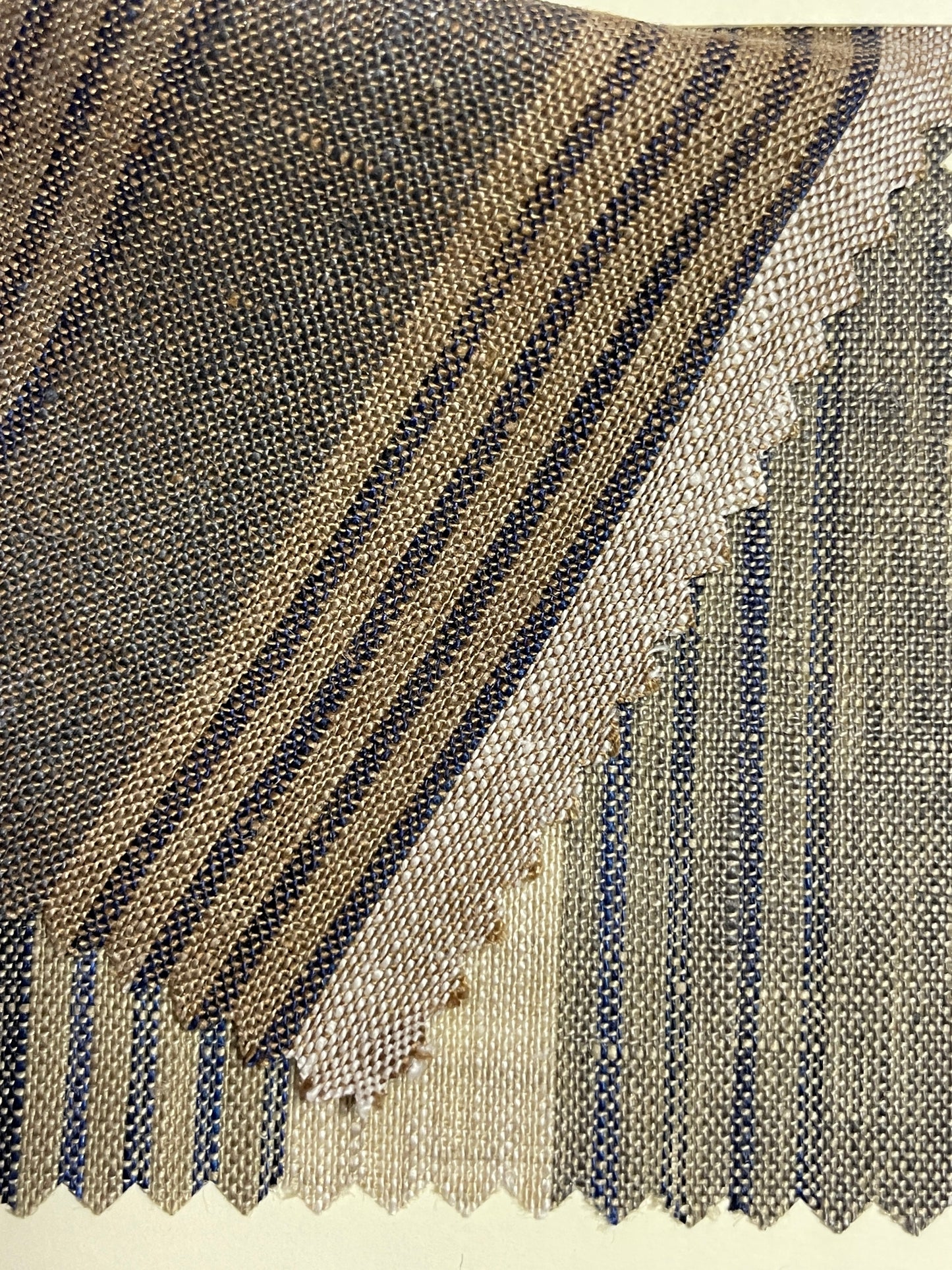 Yarn-Dyed Stripe Linen Fabric For Pant - Natasha Fabric