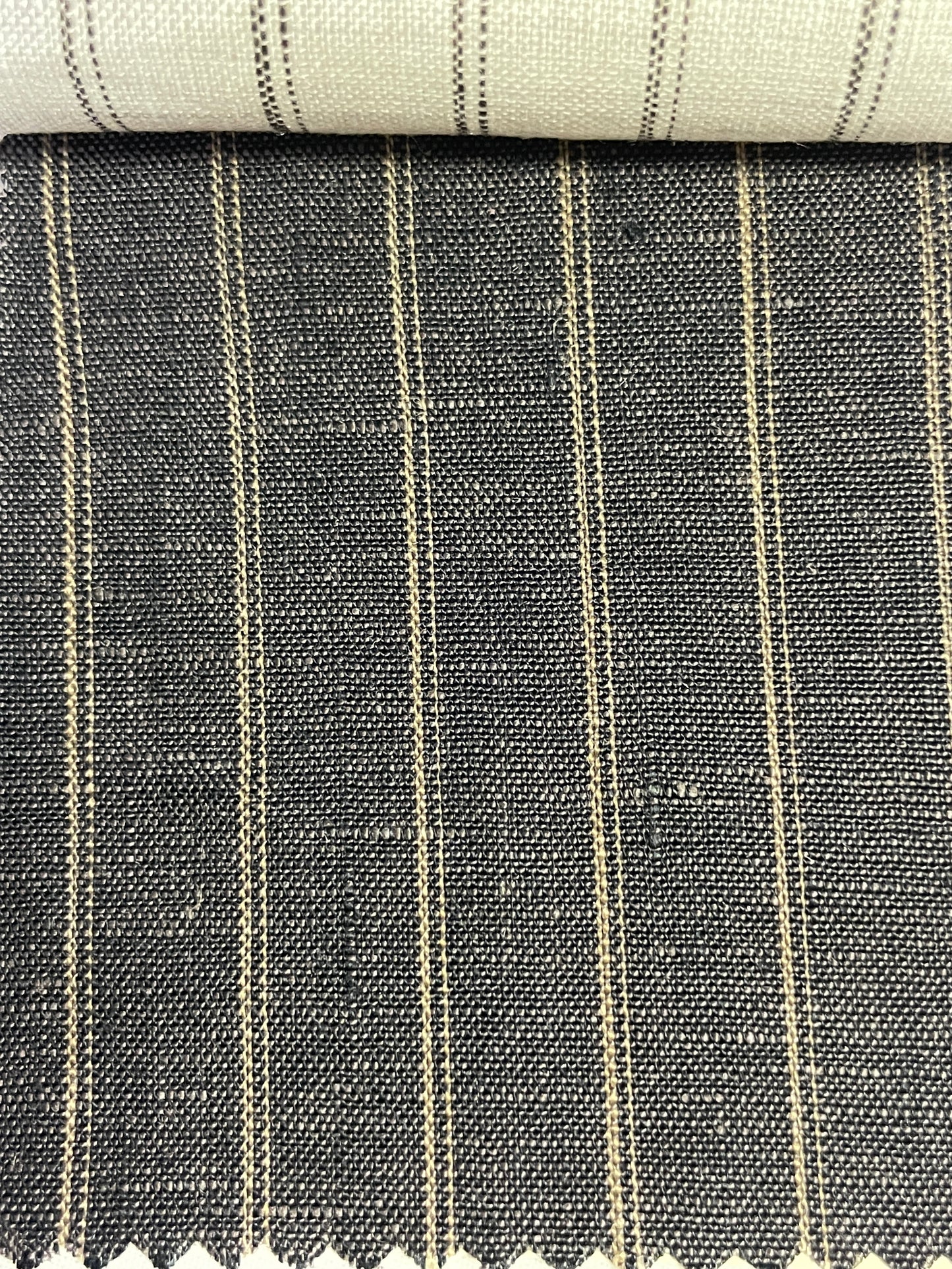 Yarn-Dyed Stripe Linen Fabric For Pant - Natasha Fabric