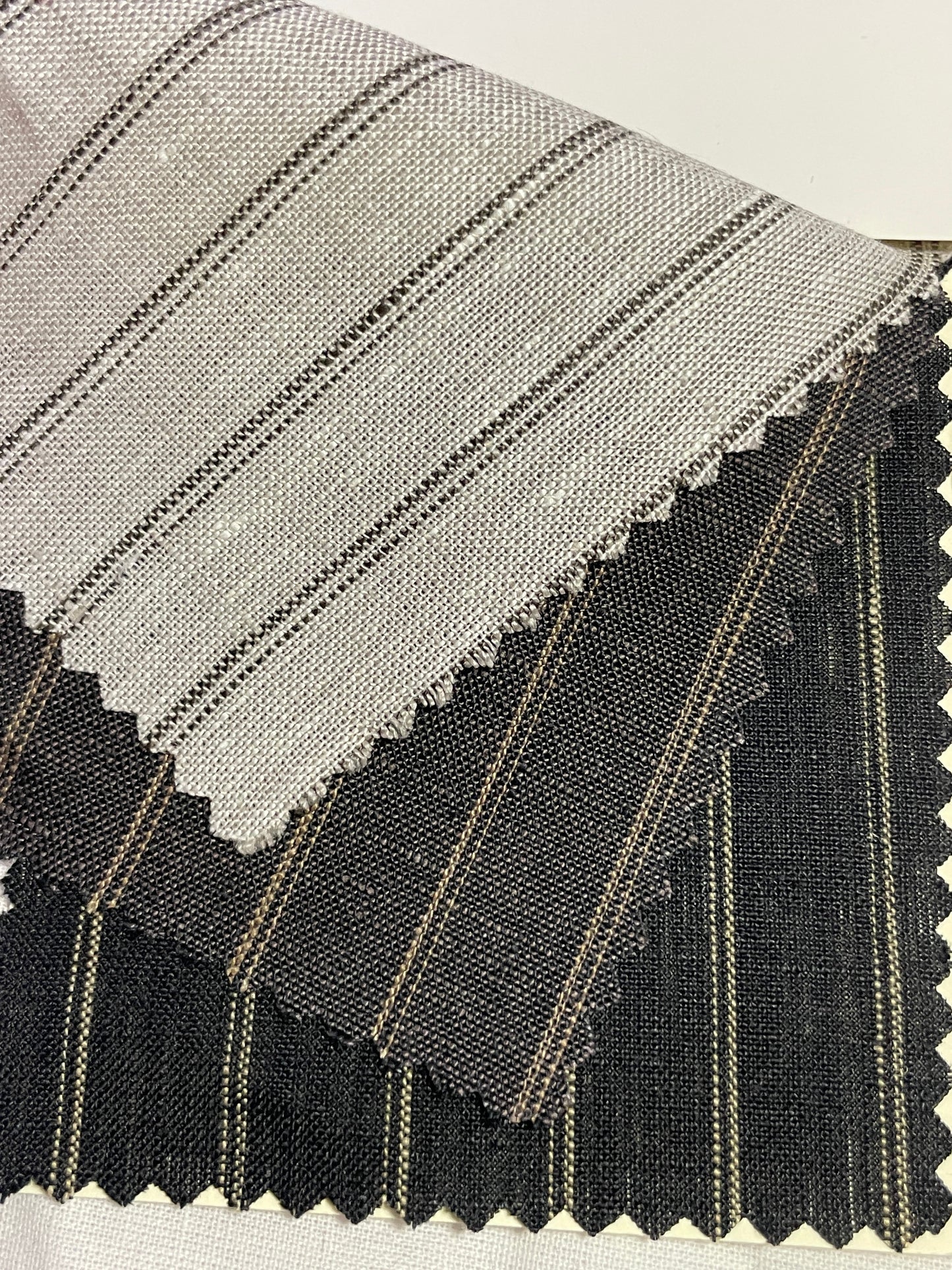 Yarn-Dyed Stripe Linen Fabric For Pant - Natasha Fabric