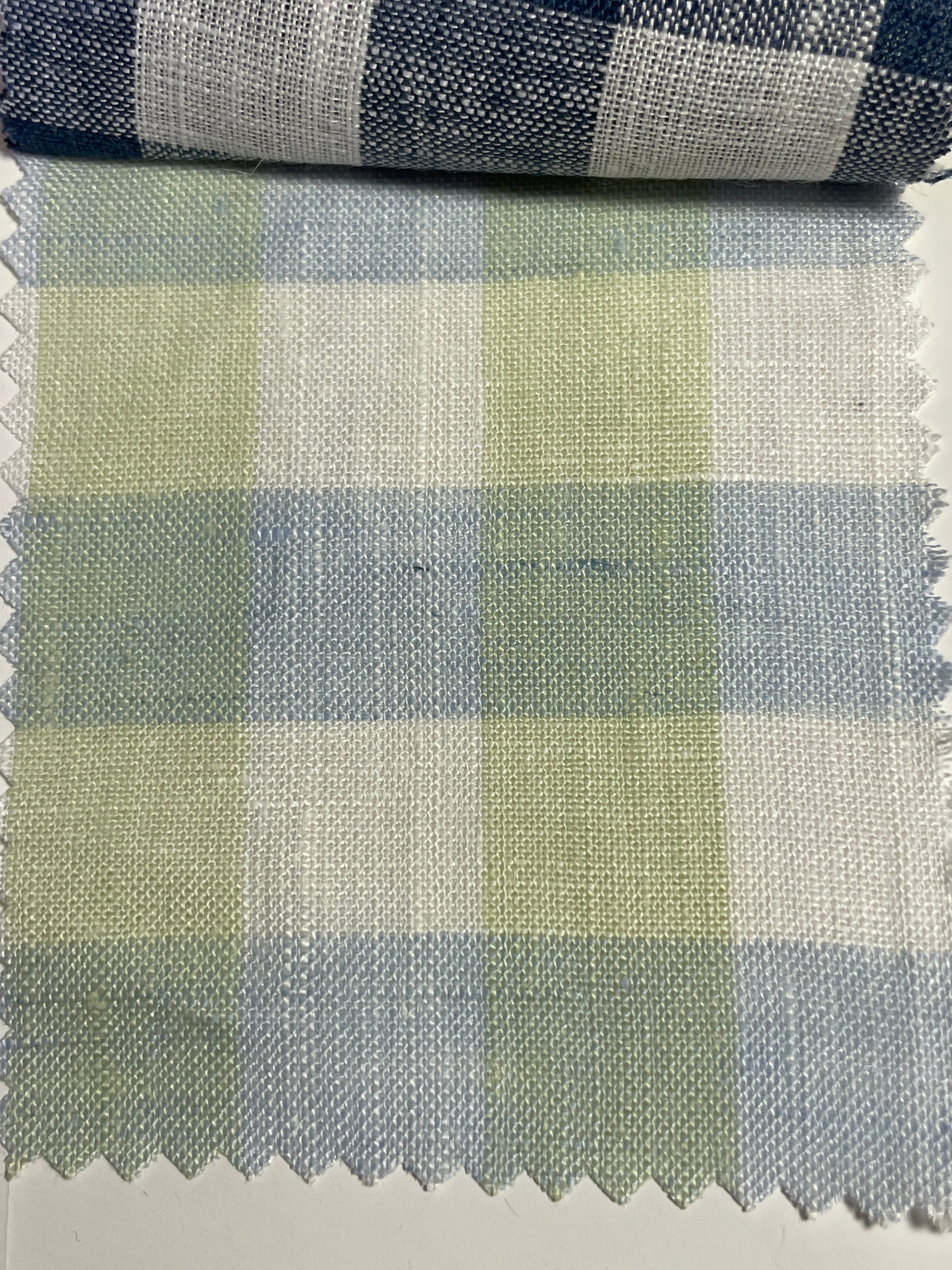 On Sale Line Yarn Dyed Plaid Fabric - Natasha Fabric