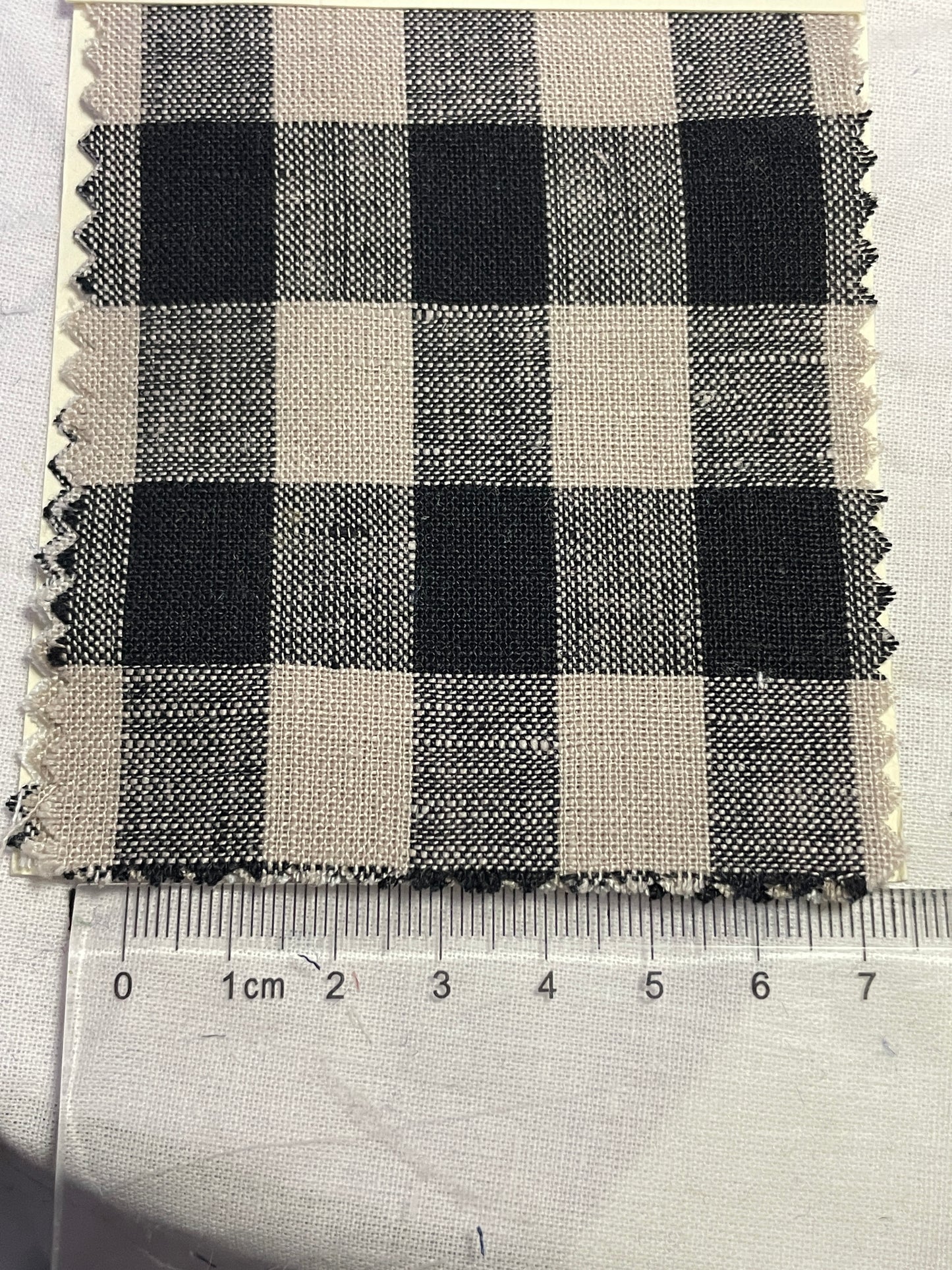 Classical Yarn-Dye Plaid Design with 100% Linen - Natasha Fabric