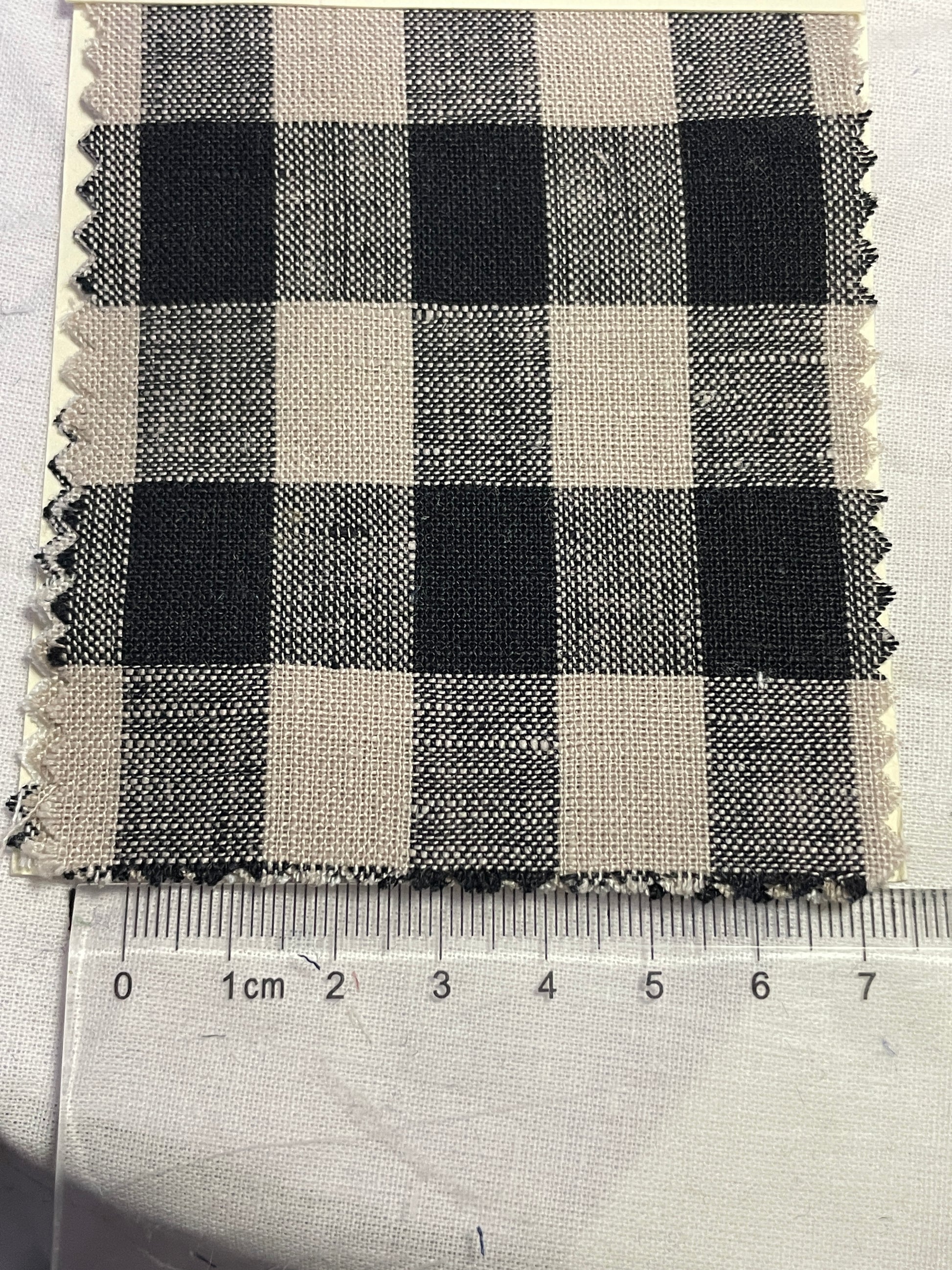 Classical Yarn-Dye Plaid Design with 100% Linen - Natasha Fabric