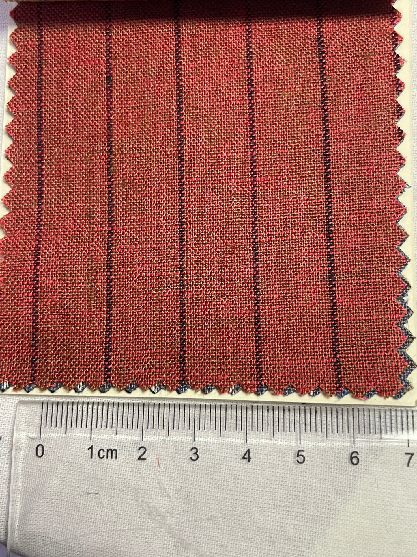 100% Linen Yarn-Dyed Stripe Fabric For Dress - Natasha Fabric