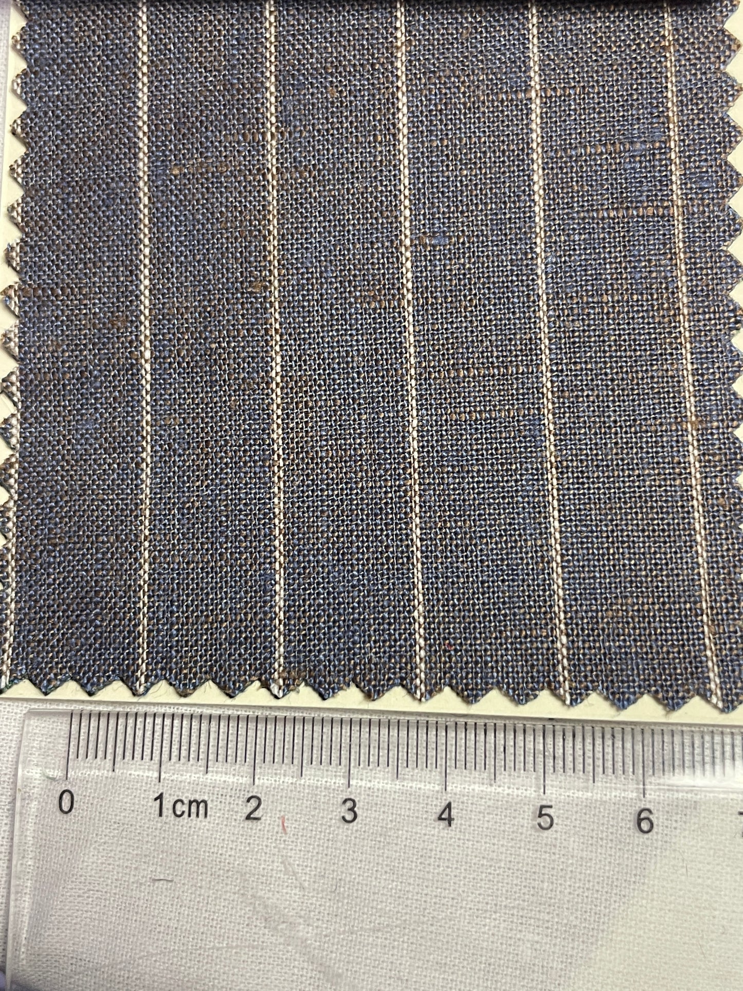 100% Linen Yarn-Dyed Stripe Fabric For Dress - Natasha Fabric