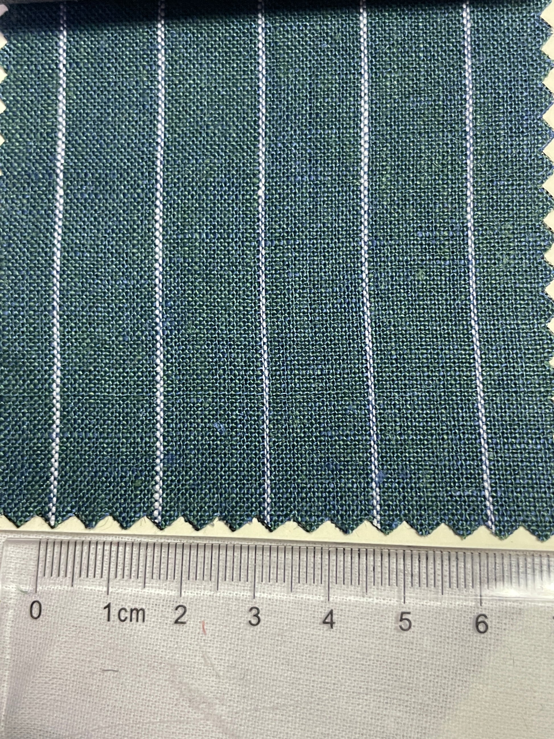 100% Linen Yarn-Dyed Stripe Fabric For Dress - Natasha Fabric