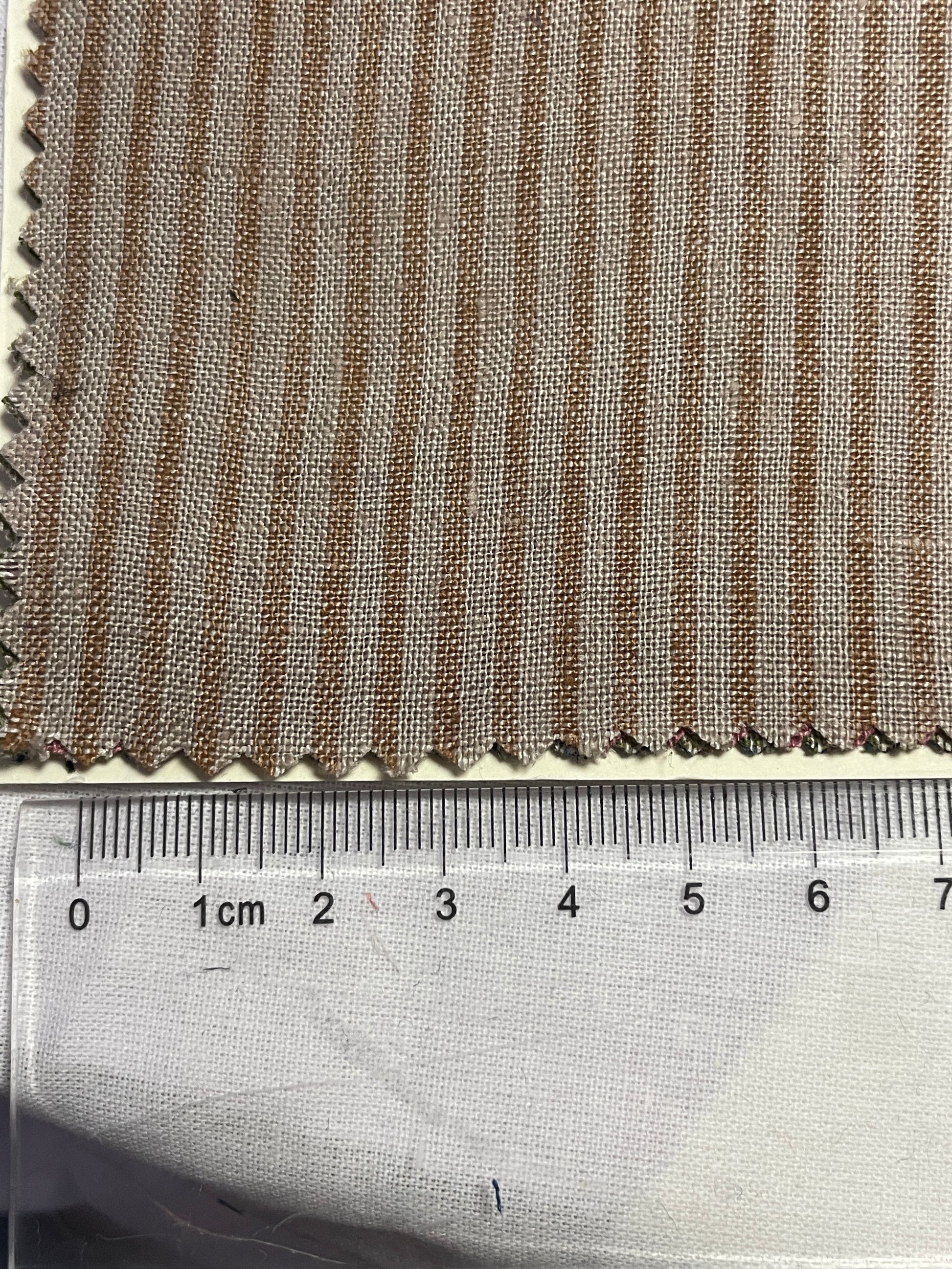 In Stock Linen Yarn-Dyed Stripe Fabric - Natasha Fabric