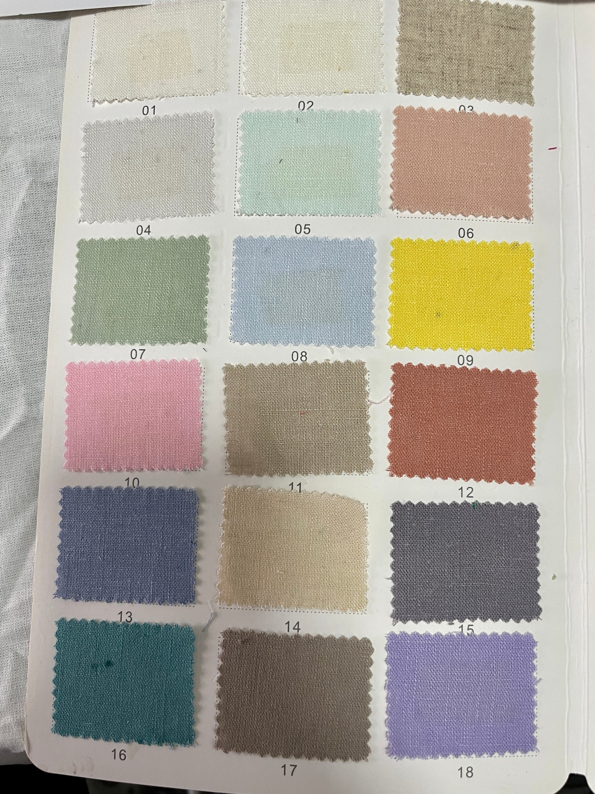 150g Linen Cotton Blended Fabric - Natasha Fabric