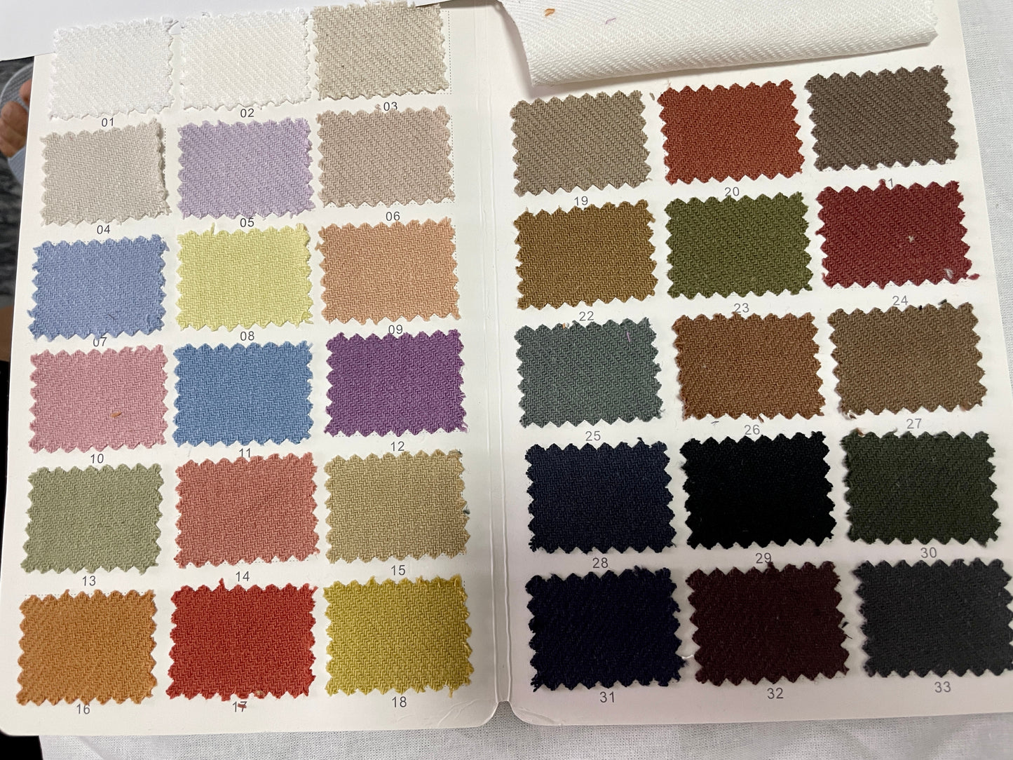 250g Textured Linen Cotton Blended Fabric - Natasha Fabric