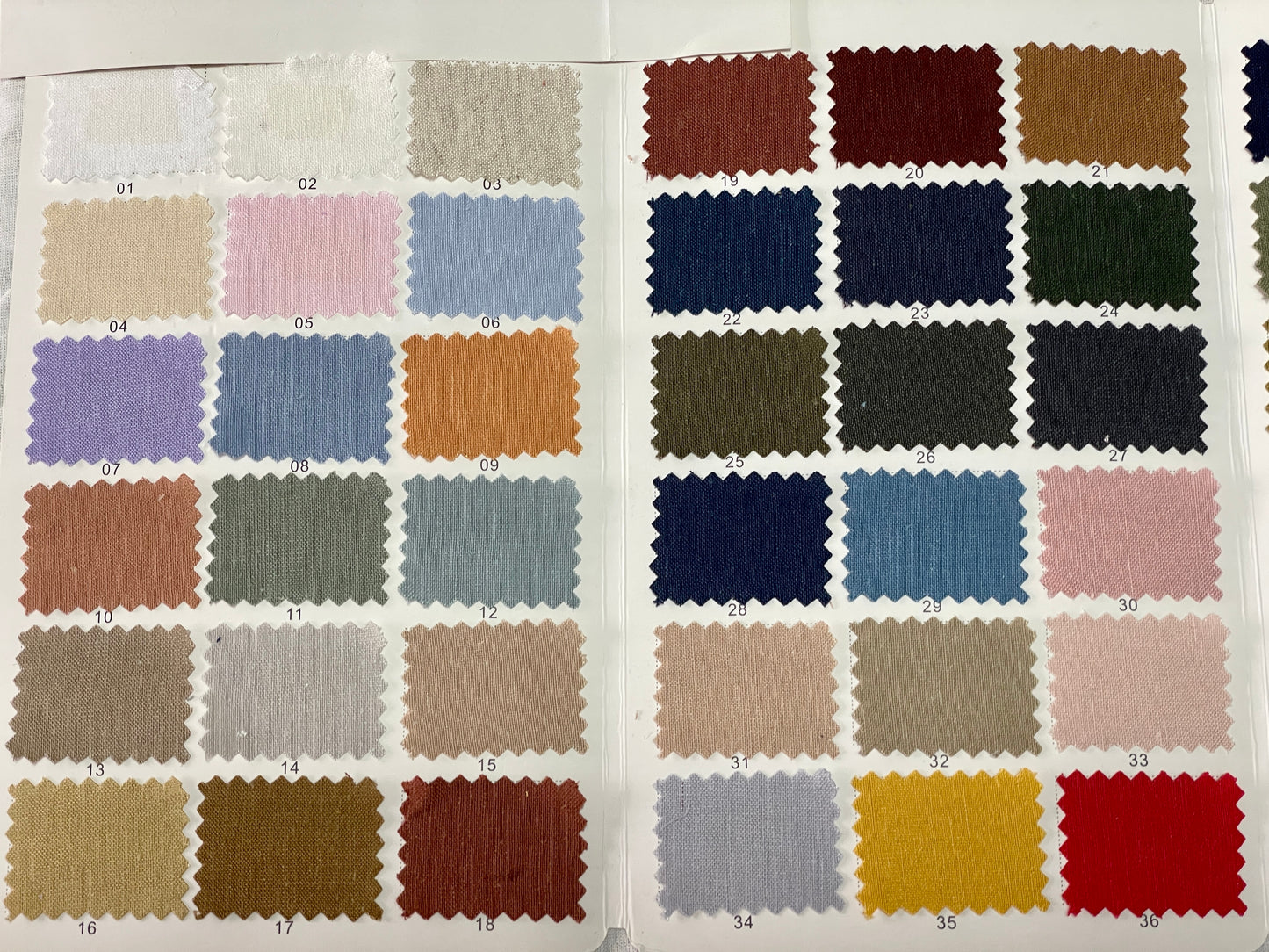Washed Ramie & Viscose Blended fabric - Natasha Fabric